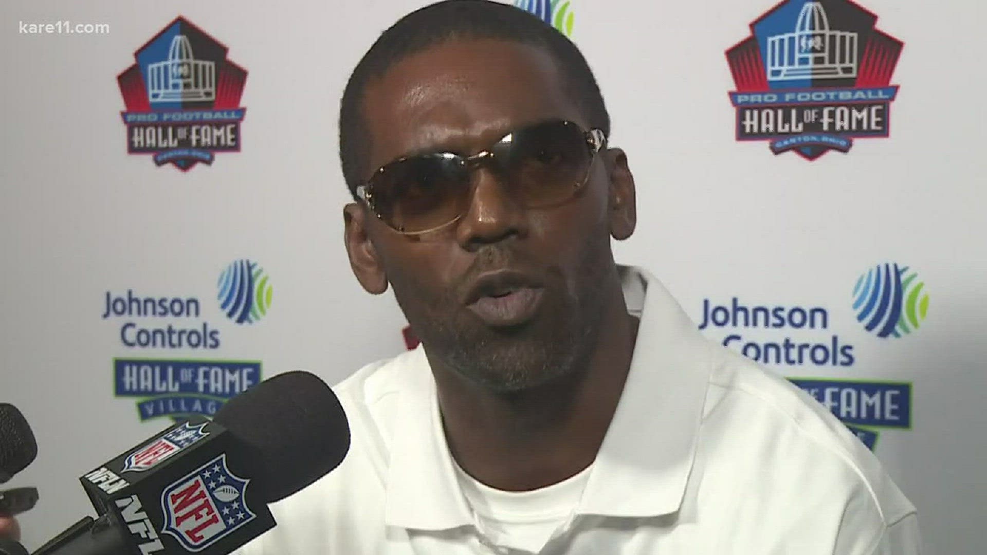 Randy Moss reflects on Chaoch Green ahead of Moss' Hall of Fame induction ceremony.