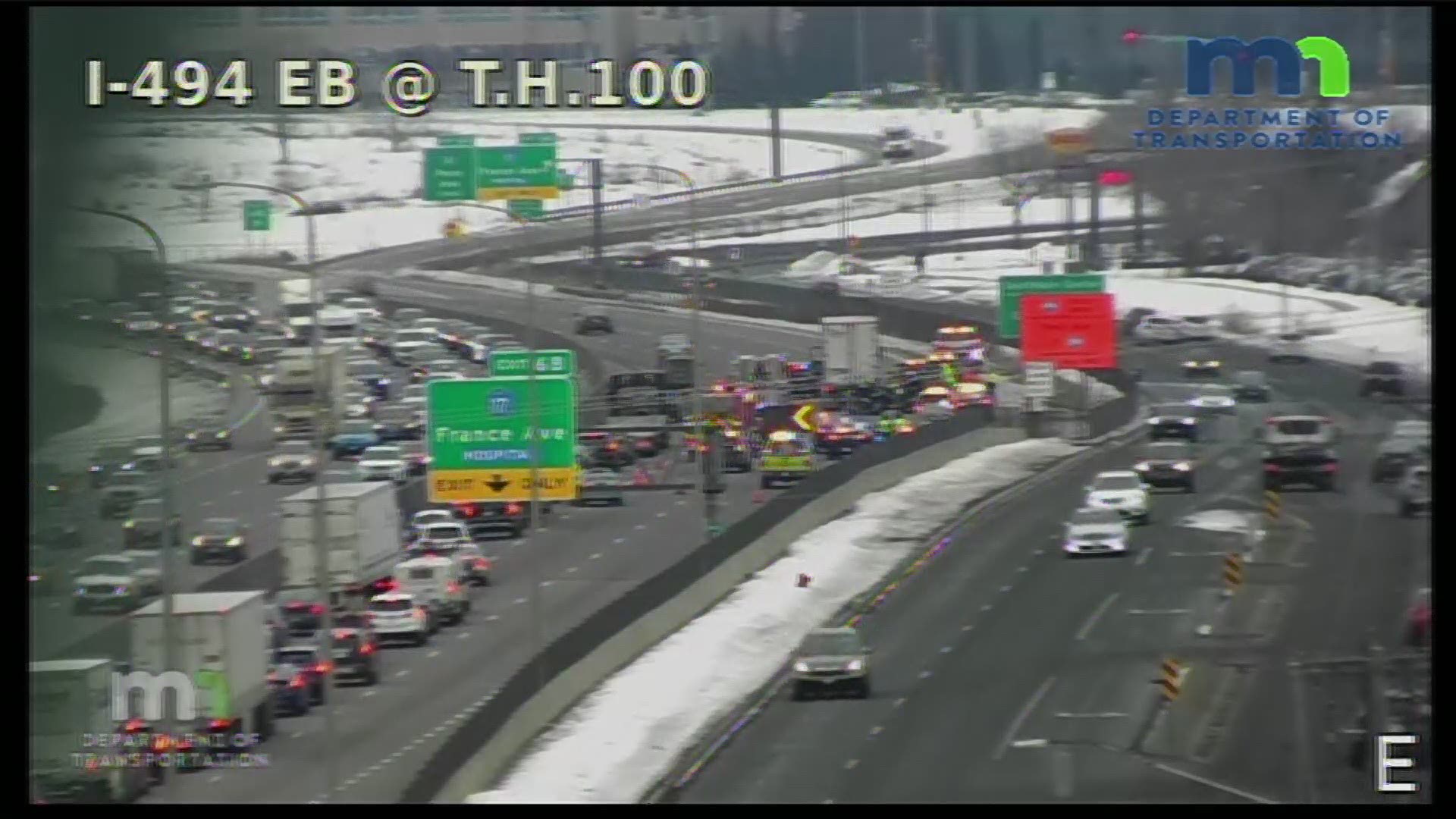 Man dies in crash on I494 in Bloomington