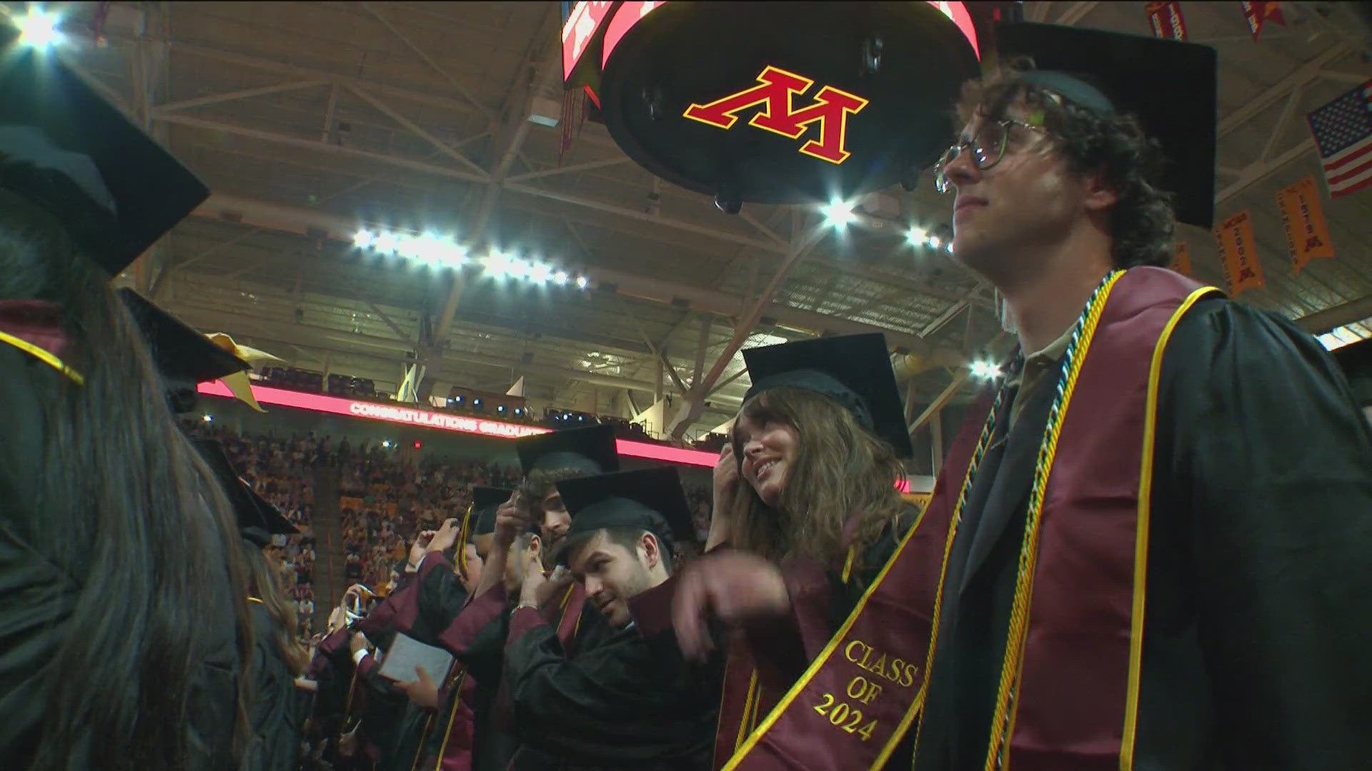 "We all just persevered and we're all just resilient. I'm very proud of all of us,” University of Minnesota graduate Lauren Keefe says.