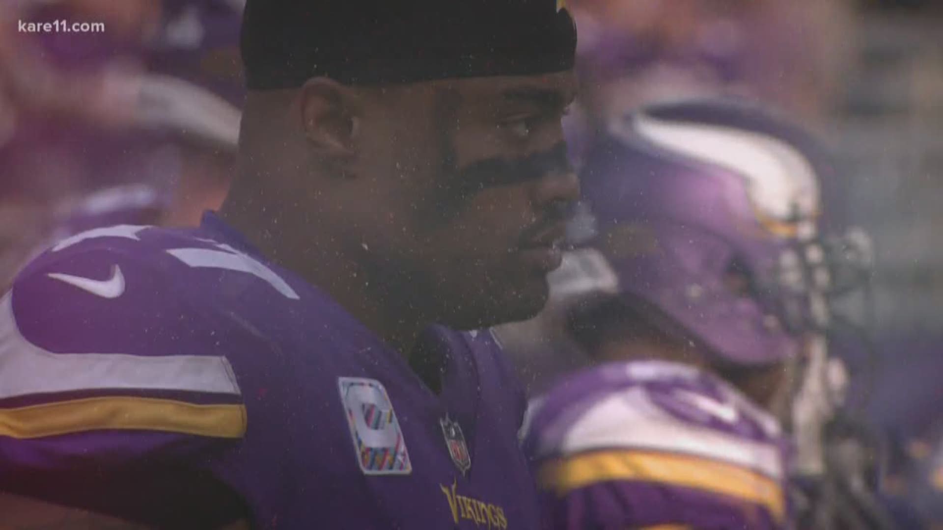 KFAN Power Trip morning show host Paul Lambert tweeted unapologetically that Vikings fans should pipe down about football and focus on what matters, Everson Griffen's health and the well being of his family. https://kare11.tv/2xMUtDW