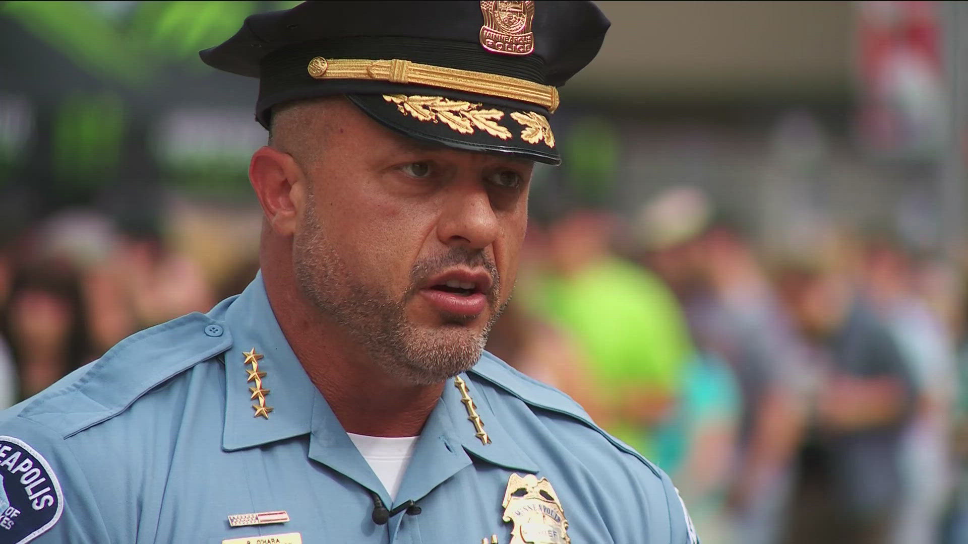 You may think large crowds downtown like we are seeing this weekend would invite more crime, but Police Chief Brian O'Hara says it actually does the opposite.