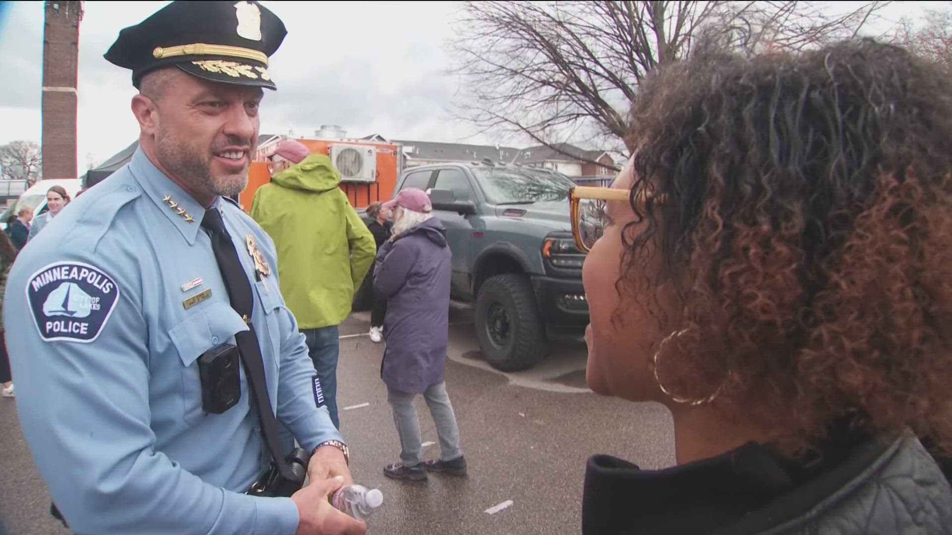 "This is who we're here for, we're here for the community," Chief Brian O'Hara said.