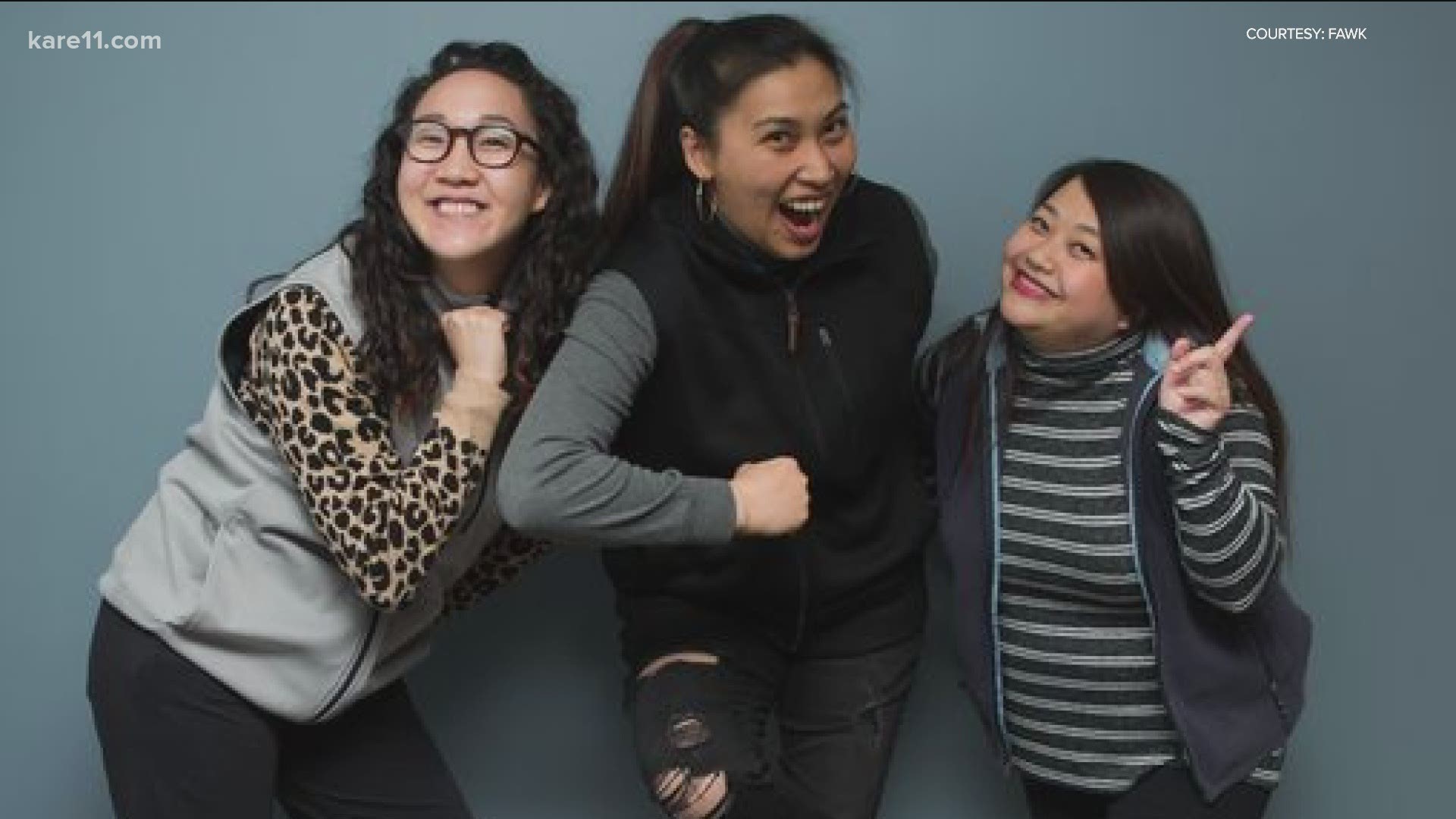 Three women from St. Paul, the Funny Asian Women Kollective, are using their comedy act to combat the invisibility of Asian Pacific Islander Desi American women.