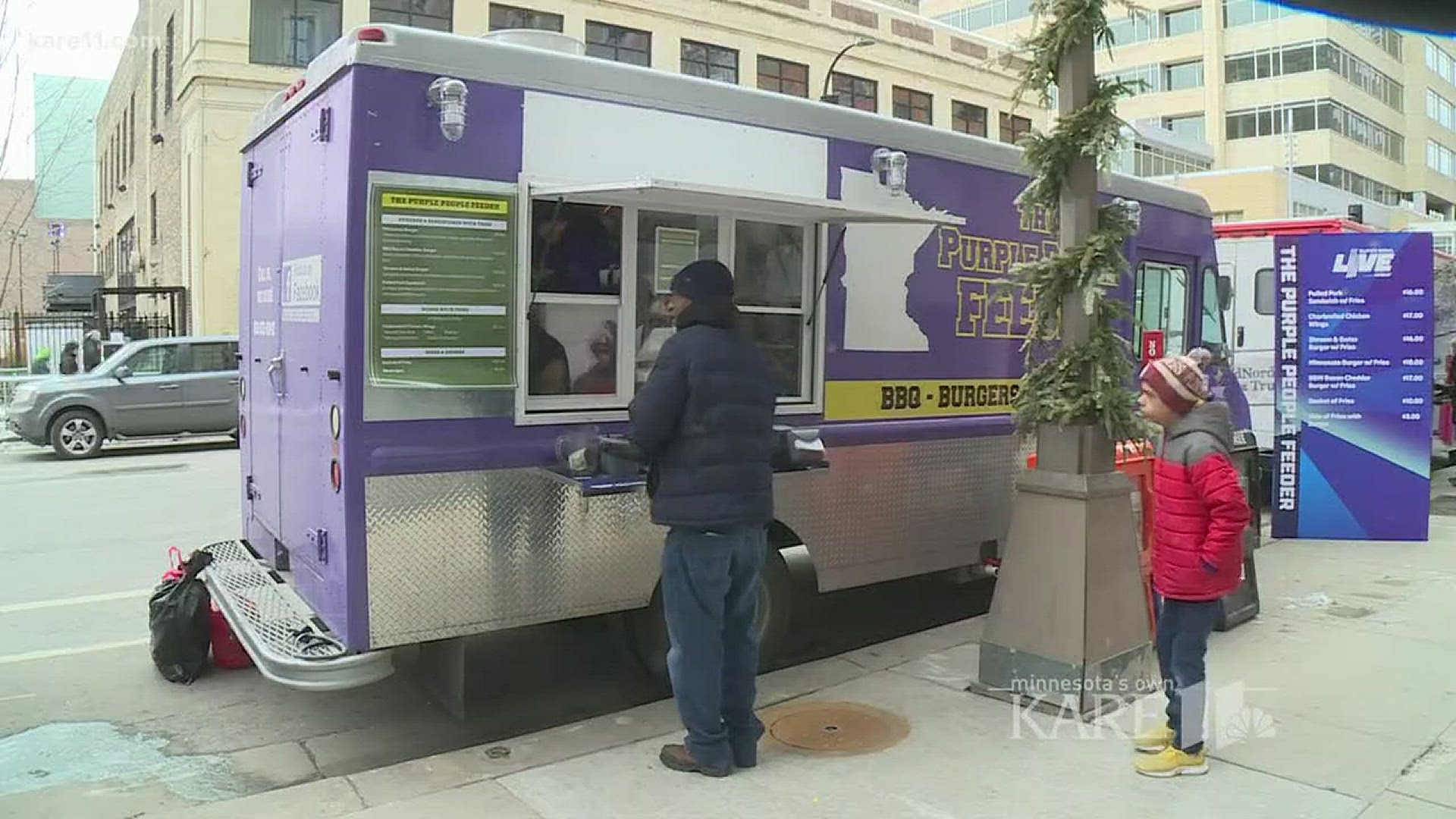 An army of popular local food trucks are catering to Super Bowl visitors and locals during the 10-day festival organizers are calling Super Bowl LIVE. Gordon Severson set out to find the most "Minnesota" food. http://kare11.tv/2DtVnKw