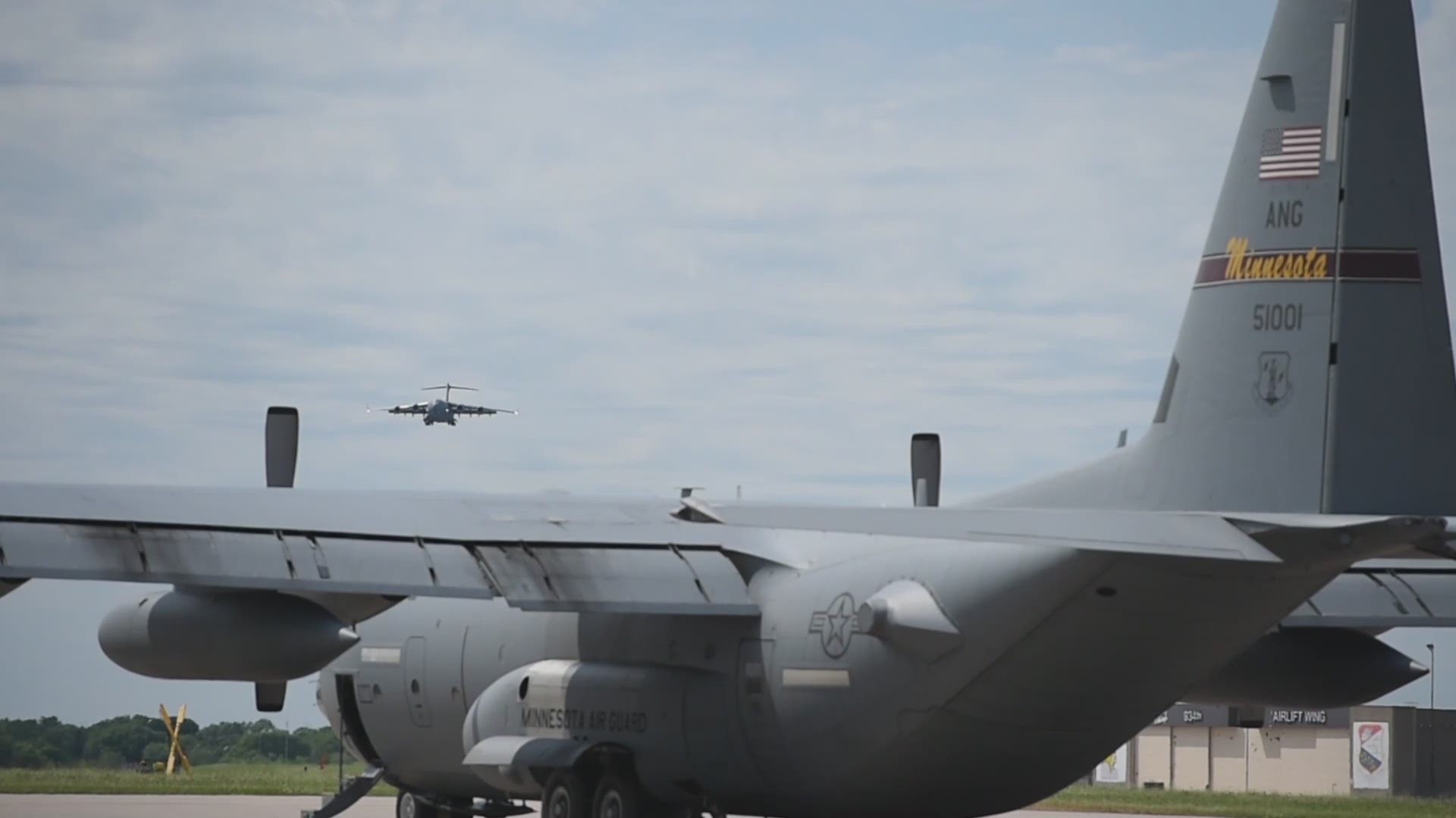 The Minn. National Guard's 133rd Air Wing is delivering humanitarian aid to Danli, Honduras.