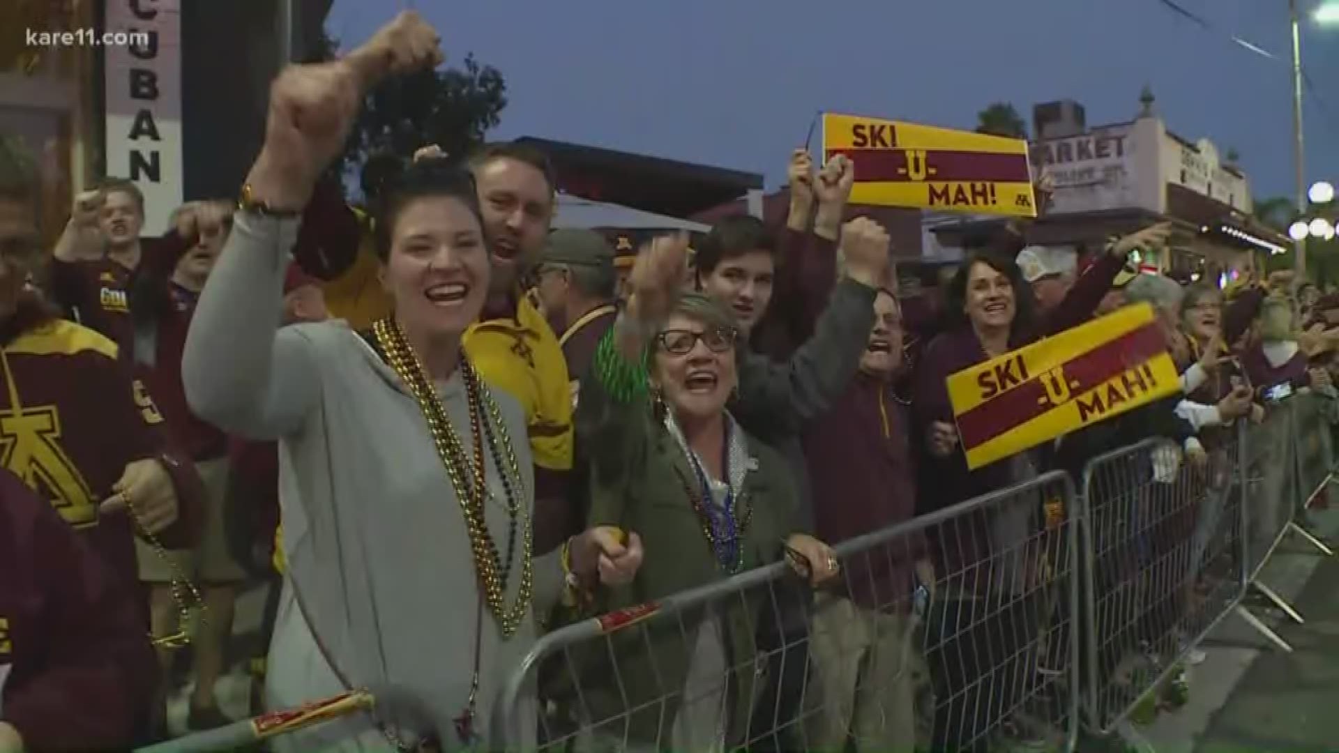 Gopher Football fans are hoping to start out the new year with an Outback Bowl win over Auburn.