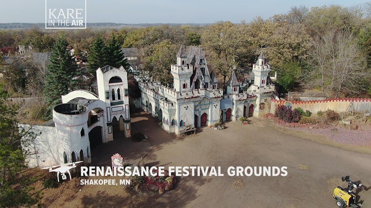 KARE in the Air: Minnesota Renaissance Festival grounds