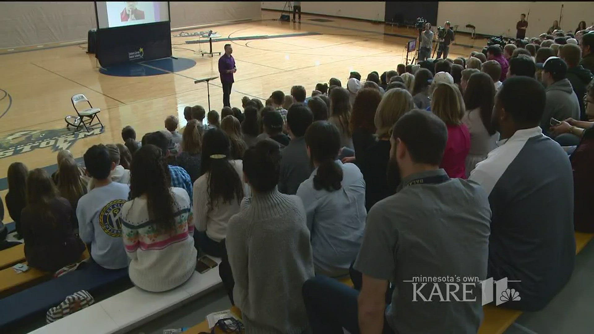 KARE 11 launches #eyesUP campaign