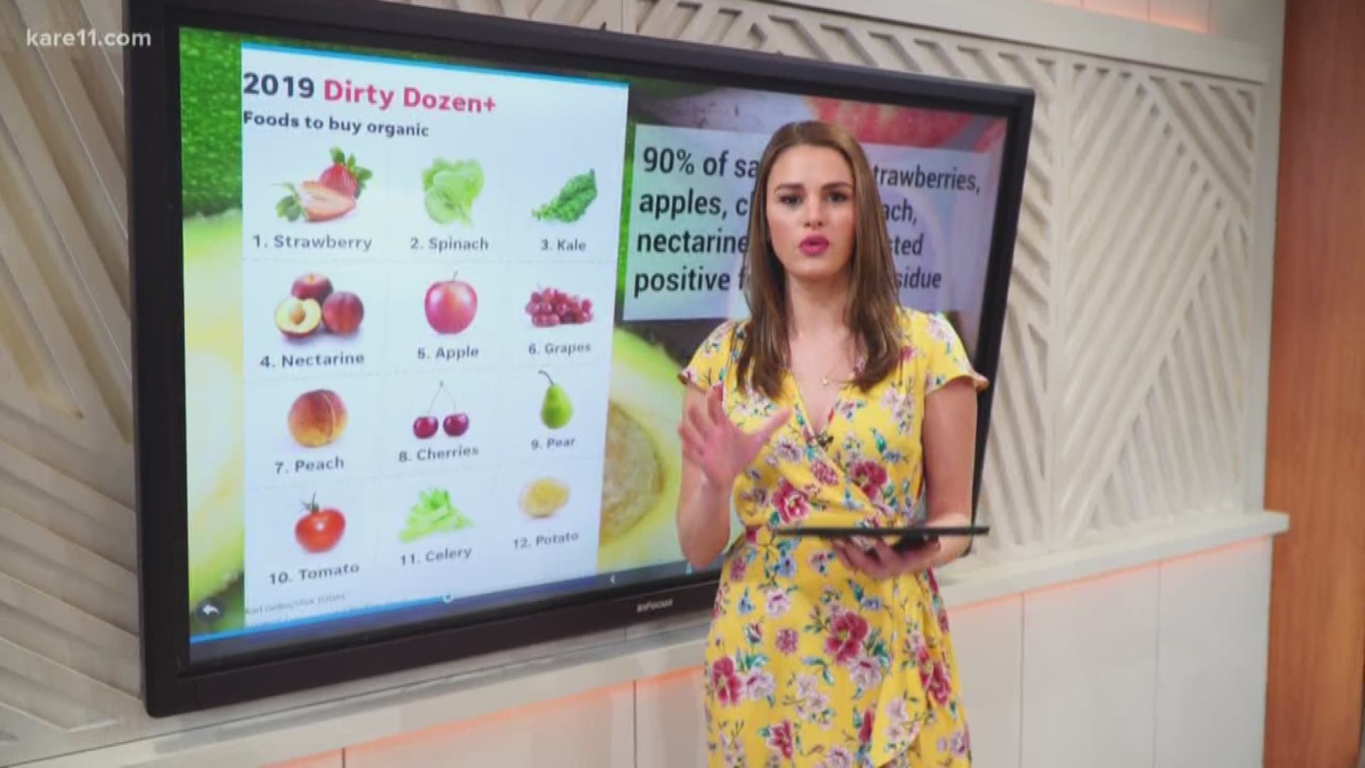 We compare the "clean fifteen" and the "dirty dozen" - and tell you which produce to buy organic. https://kare11.tv/2HxdWQe
