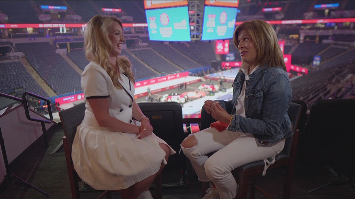 Hoda Kotb talks Olympics, gymnastics & friendship bracelets with KARE's ...