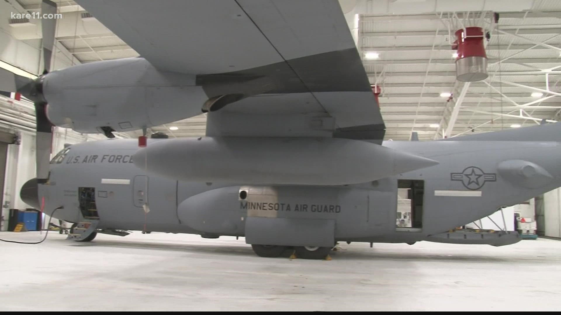 The Air National Guard's 133rd Airlift Wing has eight C-130s that are involved in the missions of moving people, supplies and equipment from point A to point B.