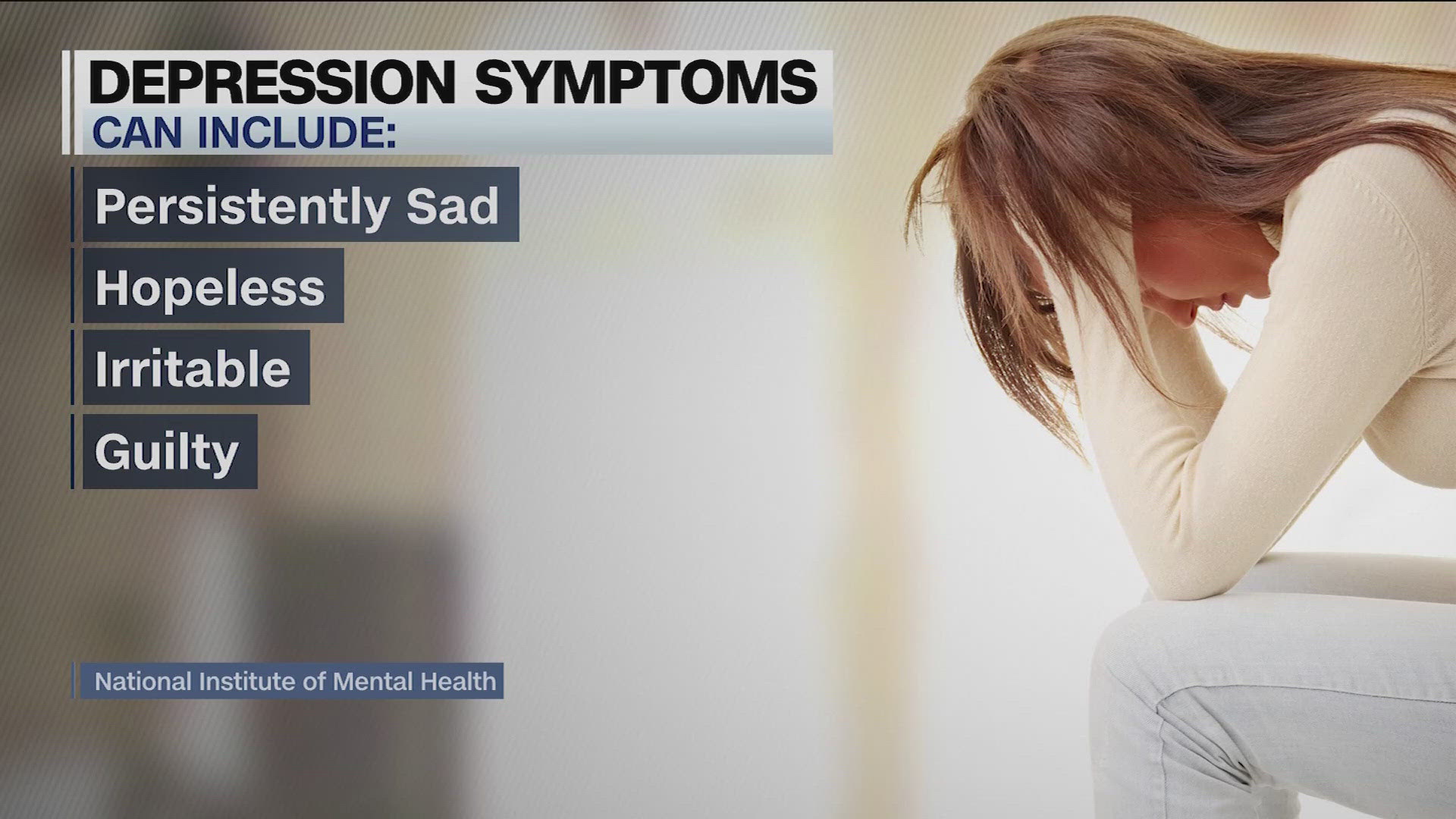 Experts say knowing the signs and getting a diagnosis opens up treatment options that can help manage symptoms.