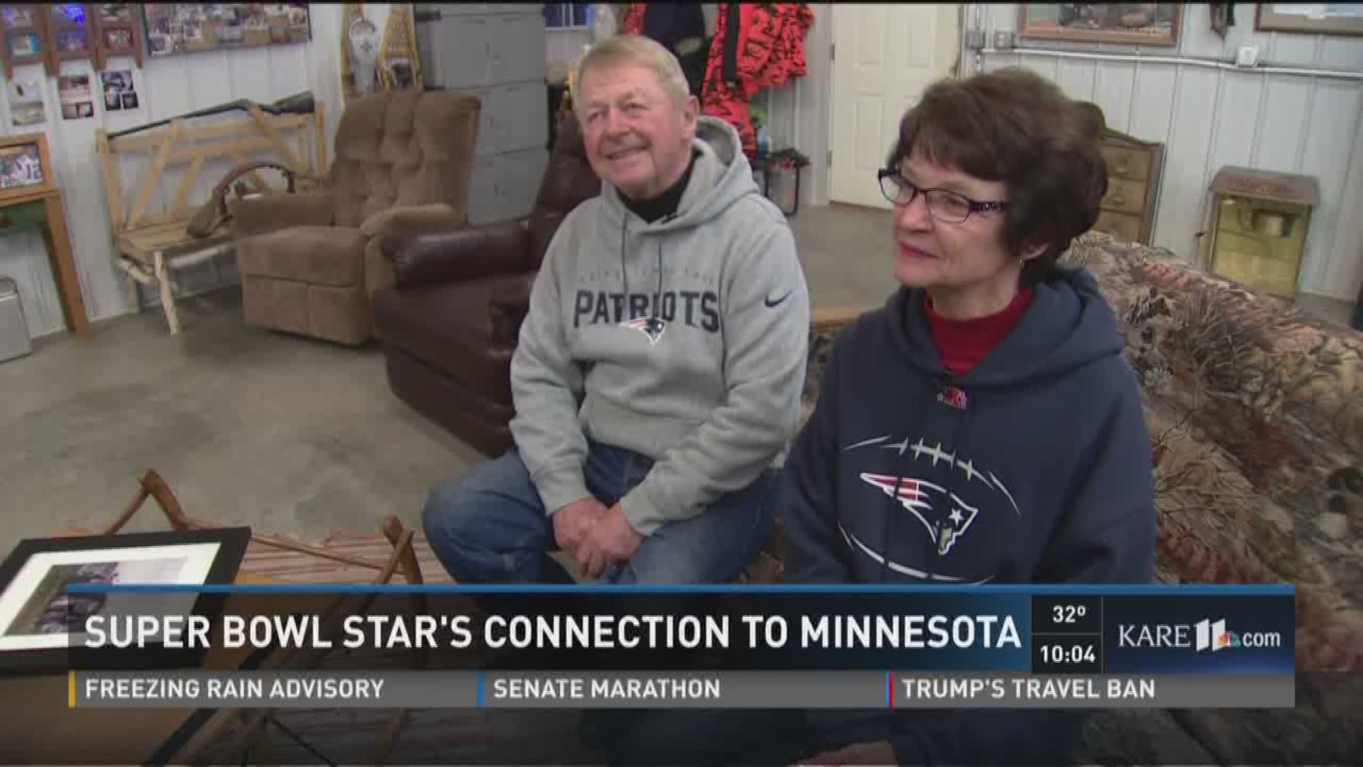 Super Bowl star's connection to Minnesota