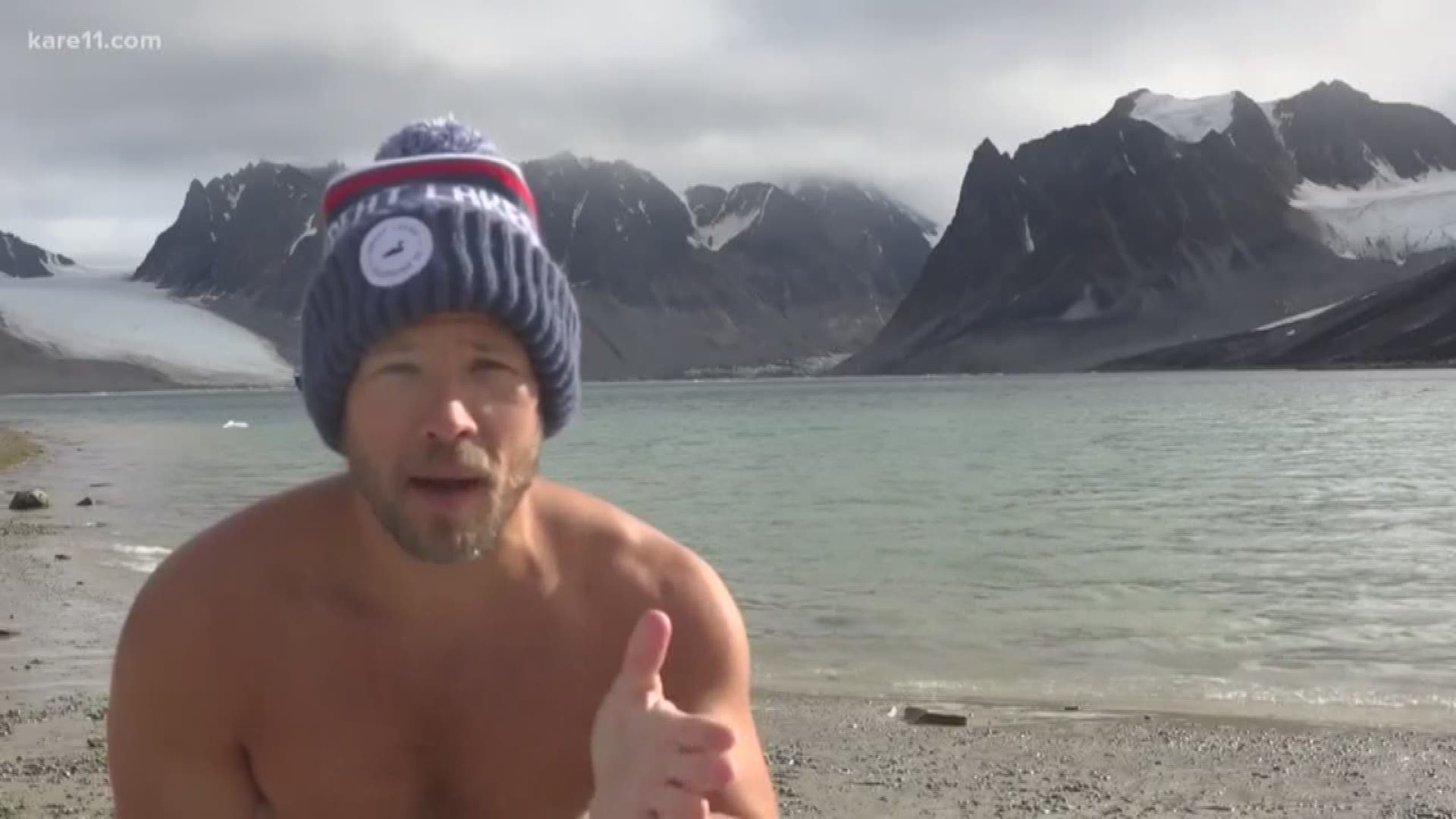 Explore with Sven: Arctic swim in Norway