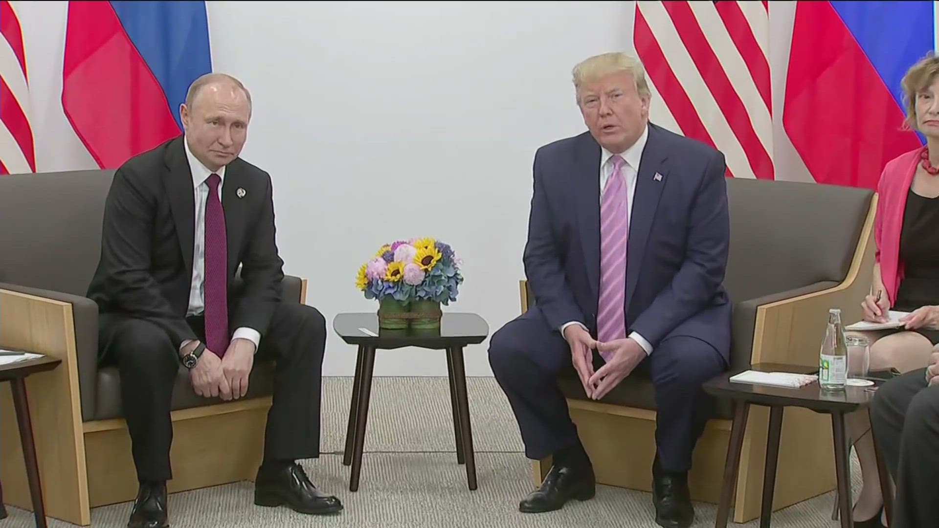 President Trump is ramping up his criticism of Russian President Vladimir Putin, calling him quote "absolutely crazy."