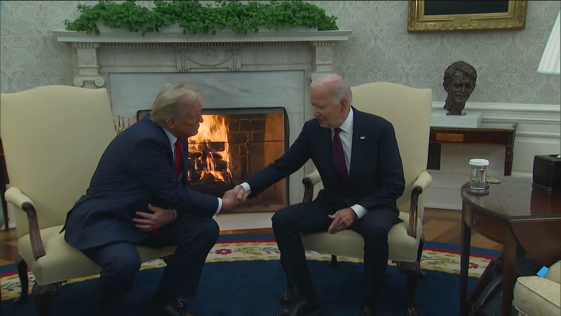 Biden insists that he'll do everything he can to make the transition to the next Trump administration go smoothly.