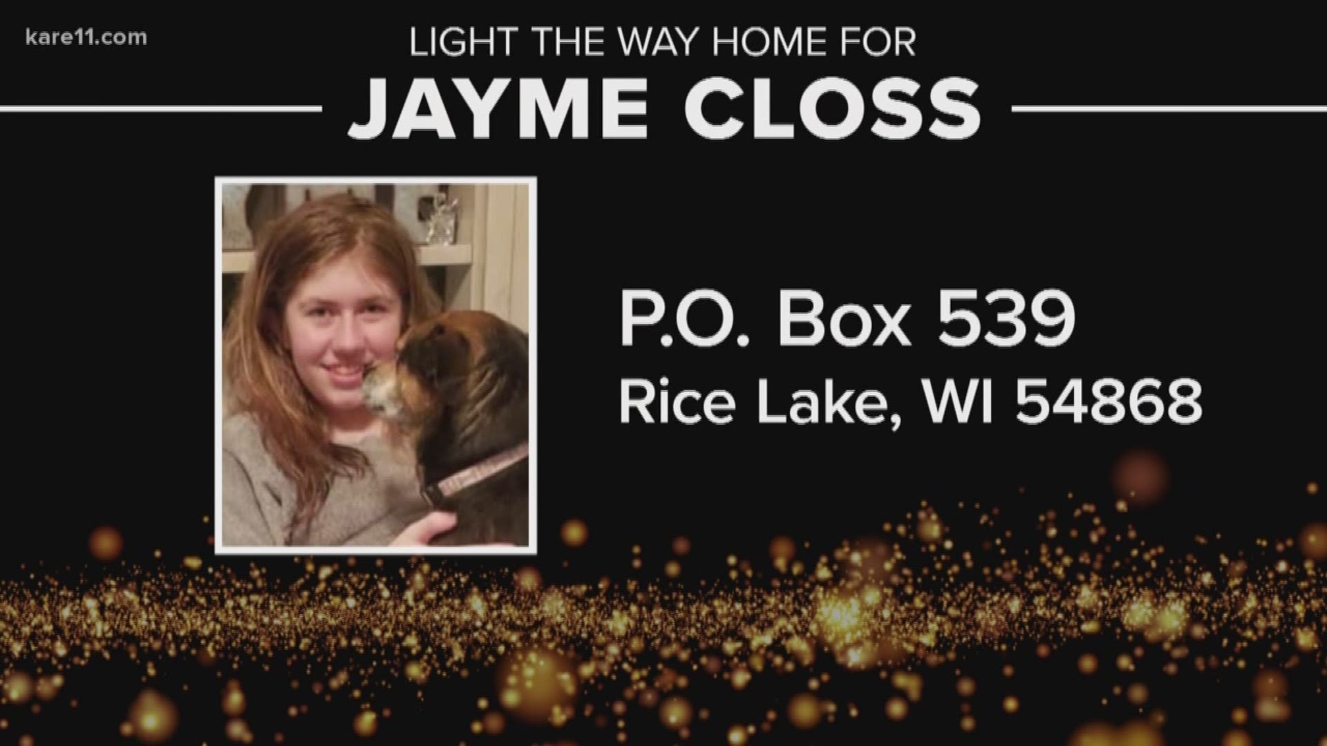 KARE 11's Julie Nelson talked with Jayme's aunt, Jennifer Smith, to find out what people can send to help Jayme through this difficult time. https://kare11.tv/2Fvq8A8