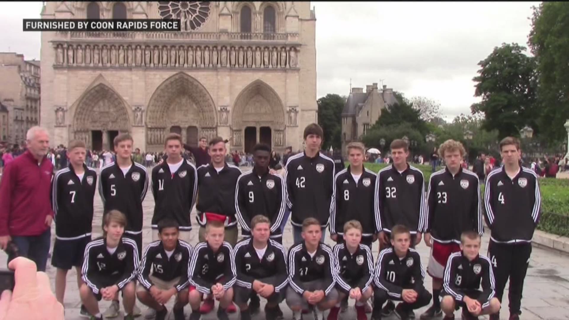 The Coon Rapids Force soccer team took a trip to play in Europe.