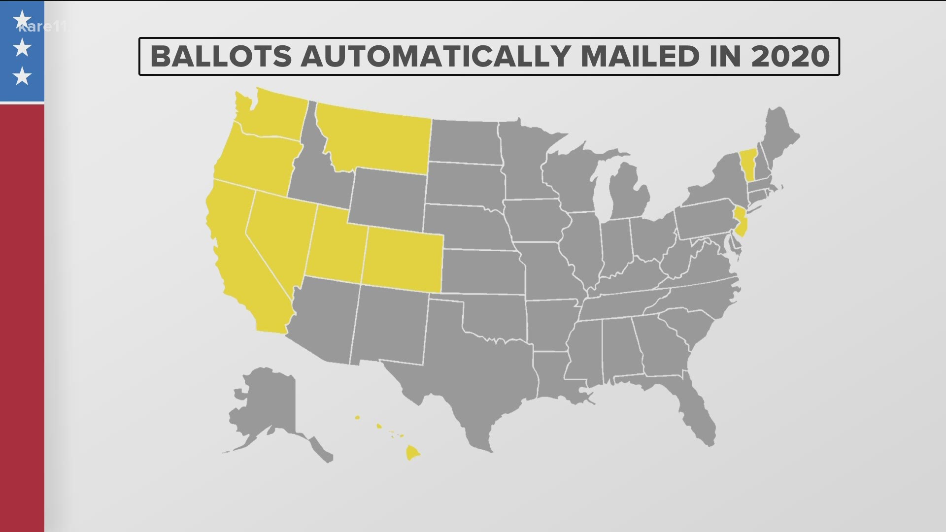 Some states are automatically mailing ballots, but Minnesotans must apply to receive an absentee ballot in the mail.