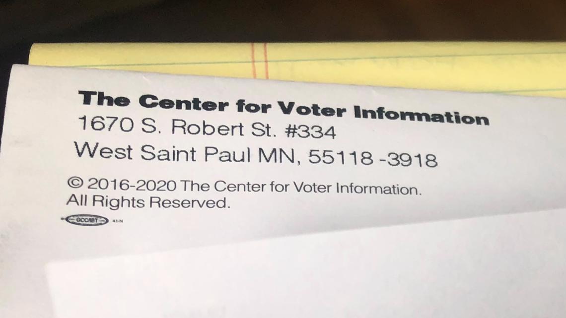 Minnesota absentee ballot form from Center for Voter Information