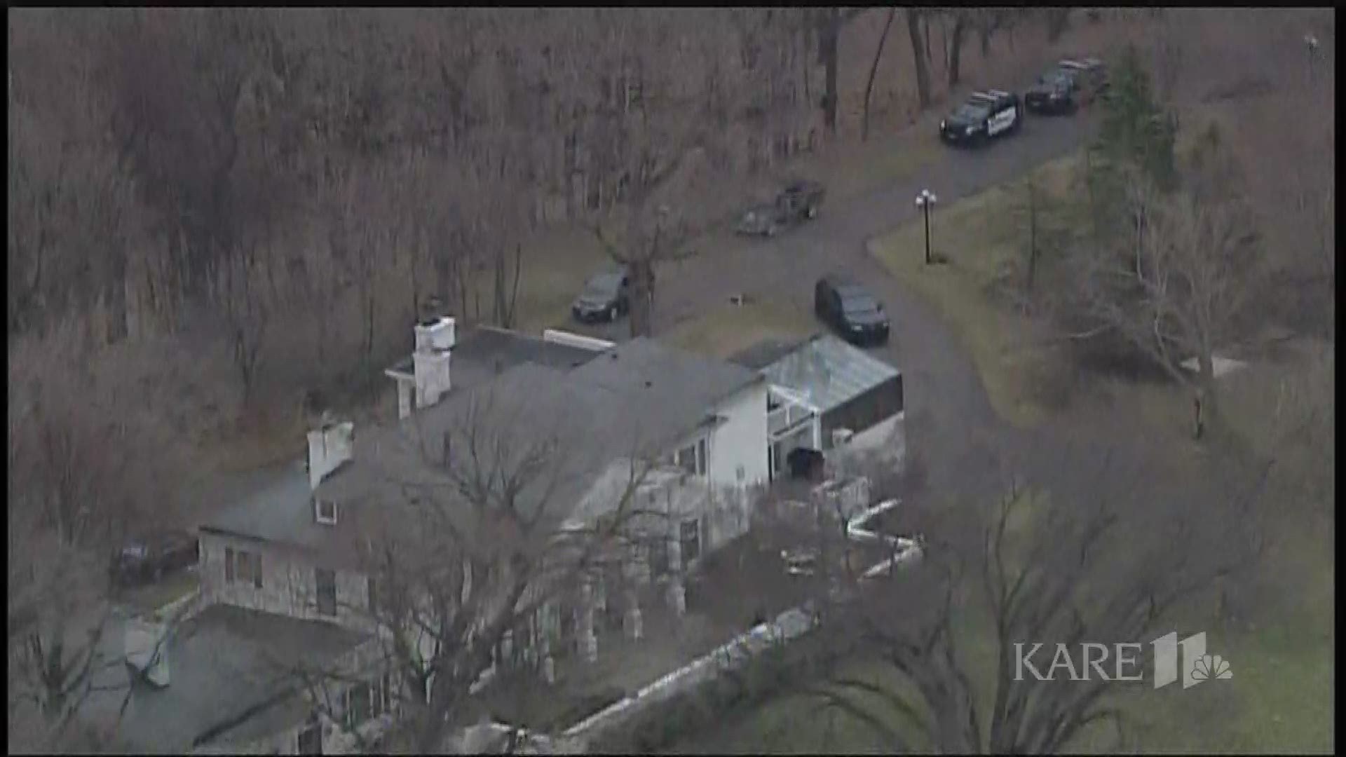 RAW: Aerial video of a home owned by Irwin L. Jacobs in Orono, Minnesota, where two people were found dead Wednesday morning. https://kare11.tv/2KrR4UL
