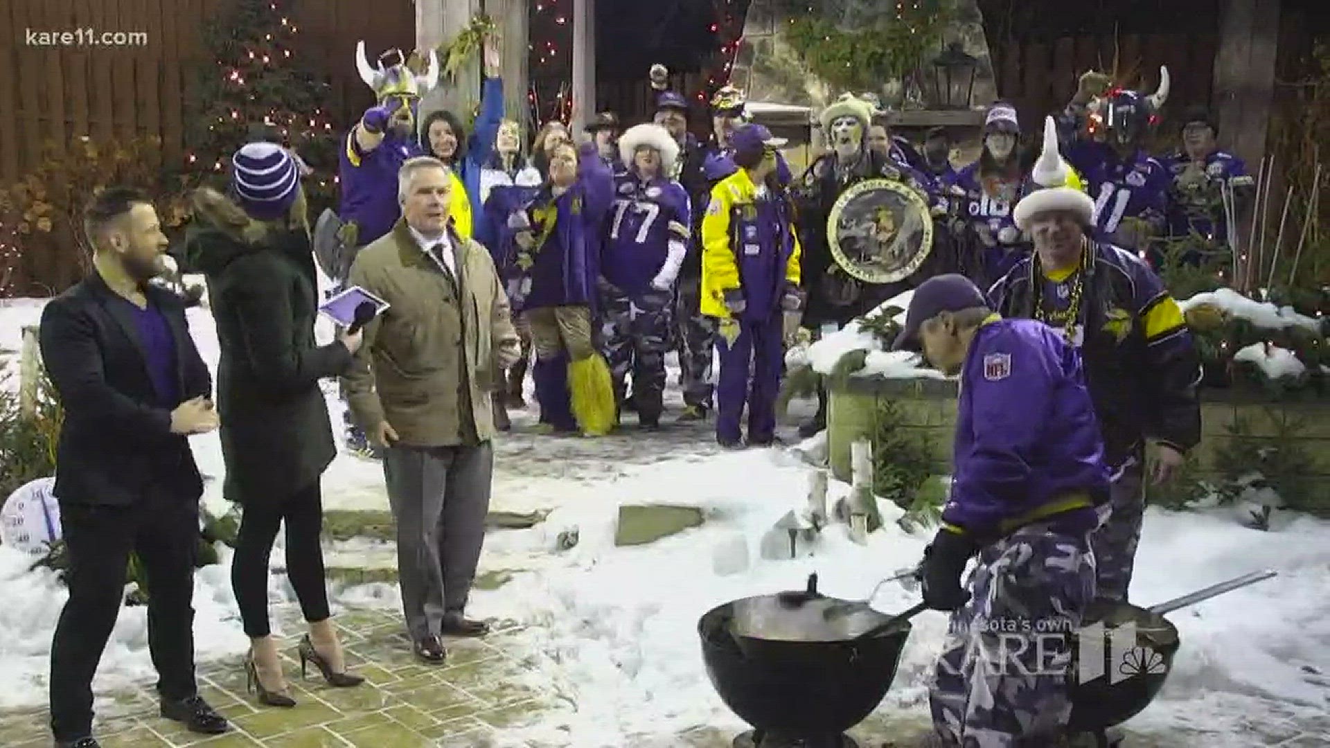 No Minnesota Vikings fan gathering is complete without the Viking World Order. If you want to cheer on the Vikes with the VWO, here are some upcoming events they will be attending or hosting: http://kare11.tv/2rpqFxj