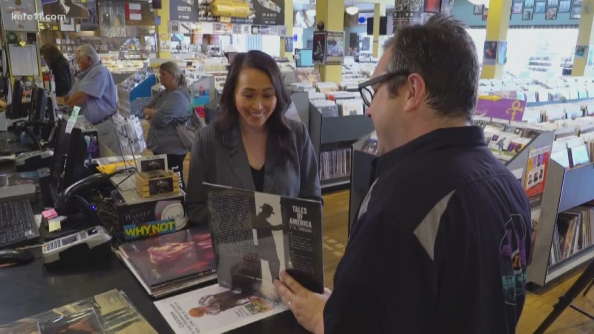 We're learning more each day about new KARE 11  Sunrise anchor Gia Vang. One thing is that she's a music fanatic, and likes hers served up on vinyl.
