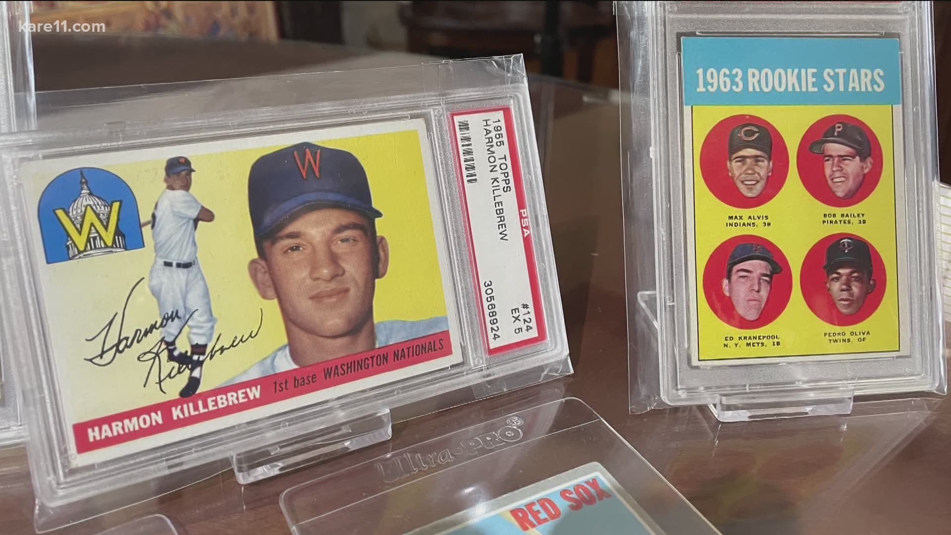 Father John Ubel thought his collection would bring in $25,000. He surpassed that with one card.