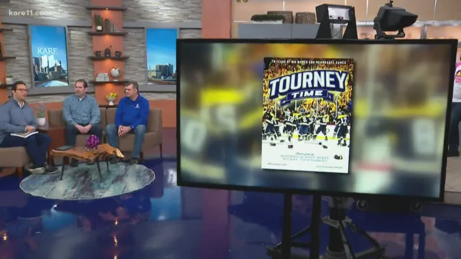 The book “Tourney Time” has inside stories and history from the first 75 years of the Minnesota boys’ hockey state tournament.