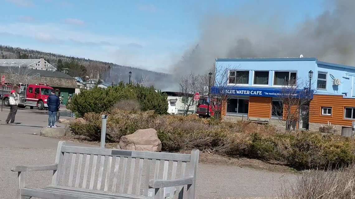 Fire in downtown Grand Marais | kare11.com