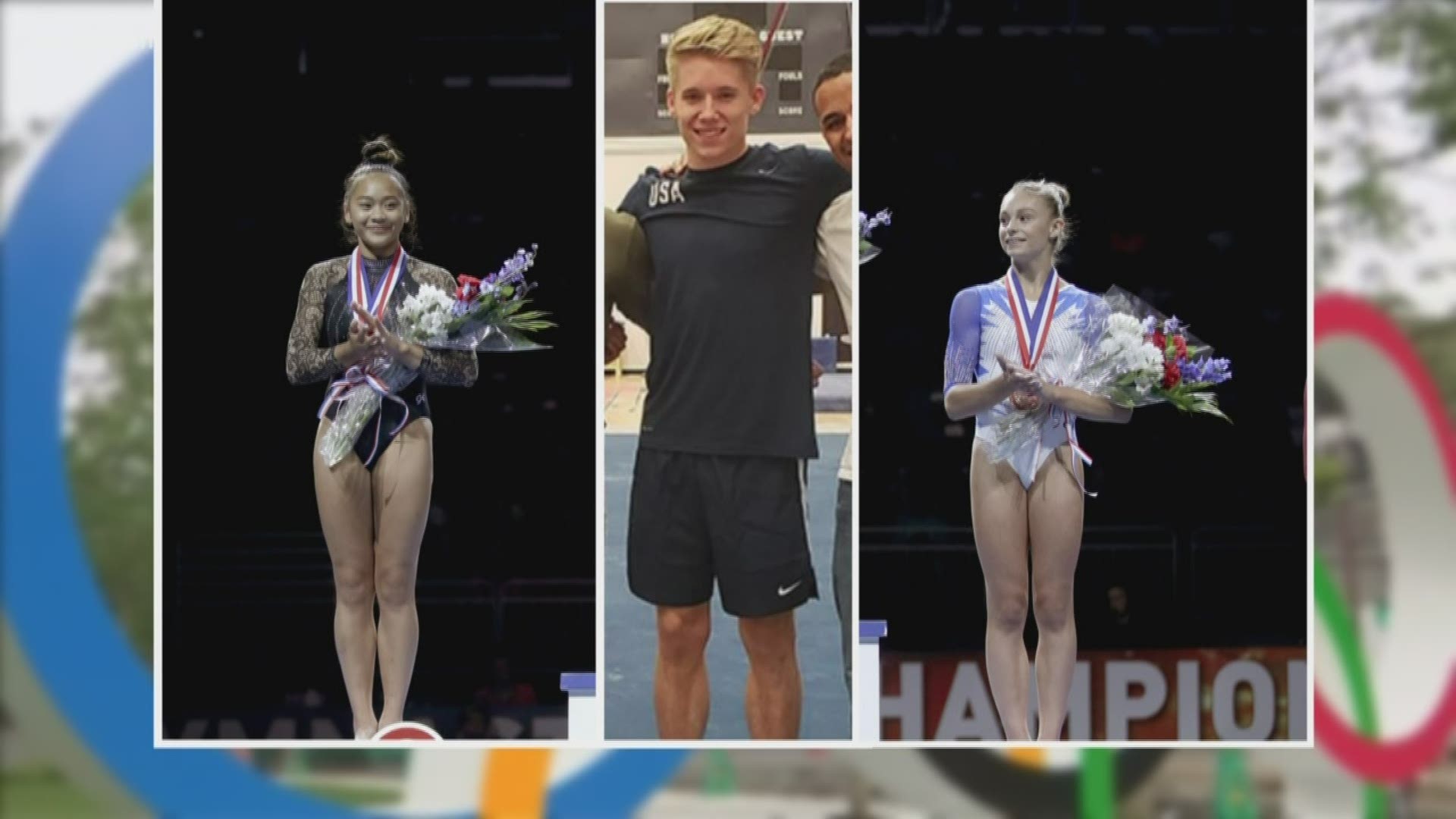Suni Lee, Grace McCallum and Shane Wiskus are headed to Germany