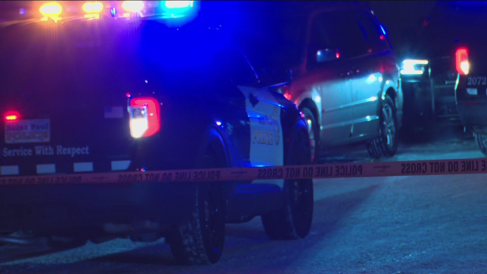 St. Paul Police Sgt. Mike Ernster says one of the shootings turned deadly at a gathering at a house on Van Buren Avenue.