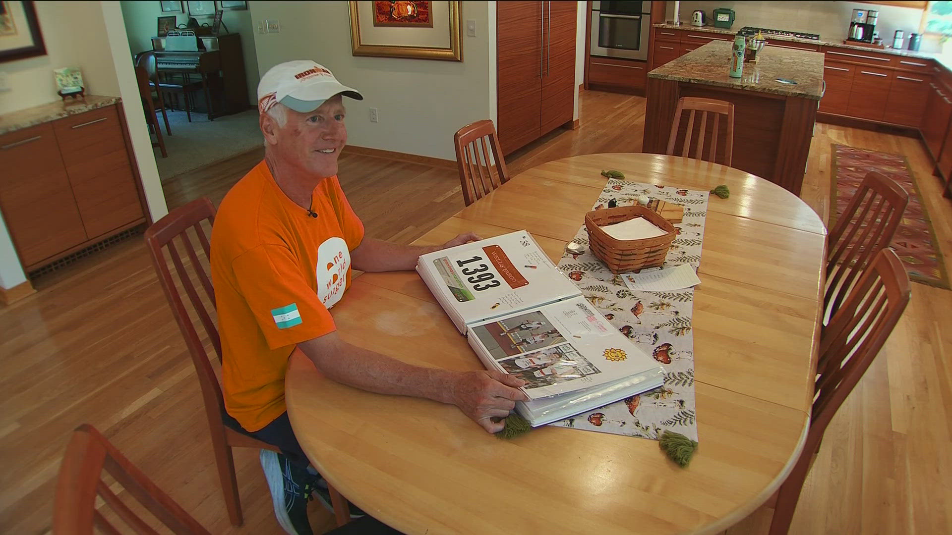 If you're a marathoner, you know that not running is not an option. That's why David Kittleson had to clear a big hurdle with a little medical help along the way.