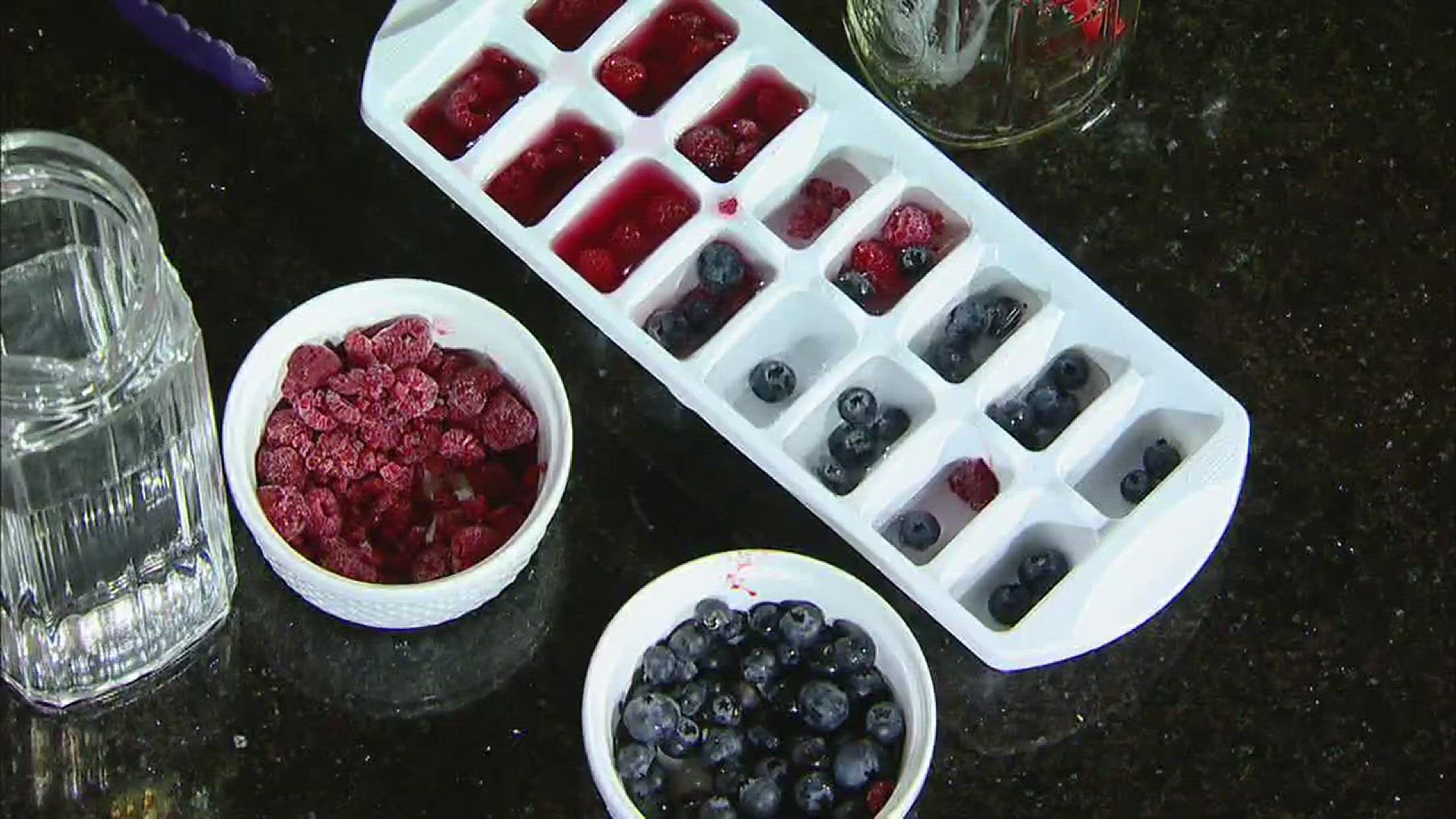 Fruit Infused Ice Cubes — Off the Vine Nutrition