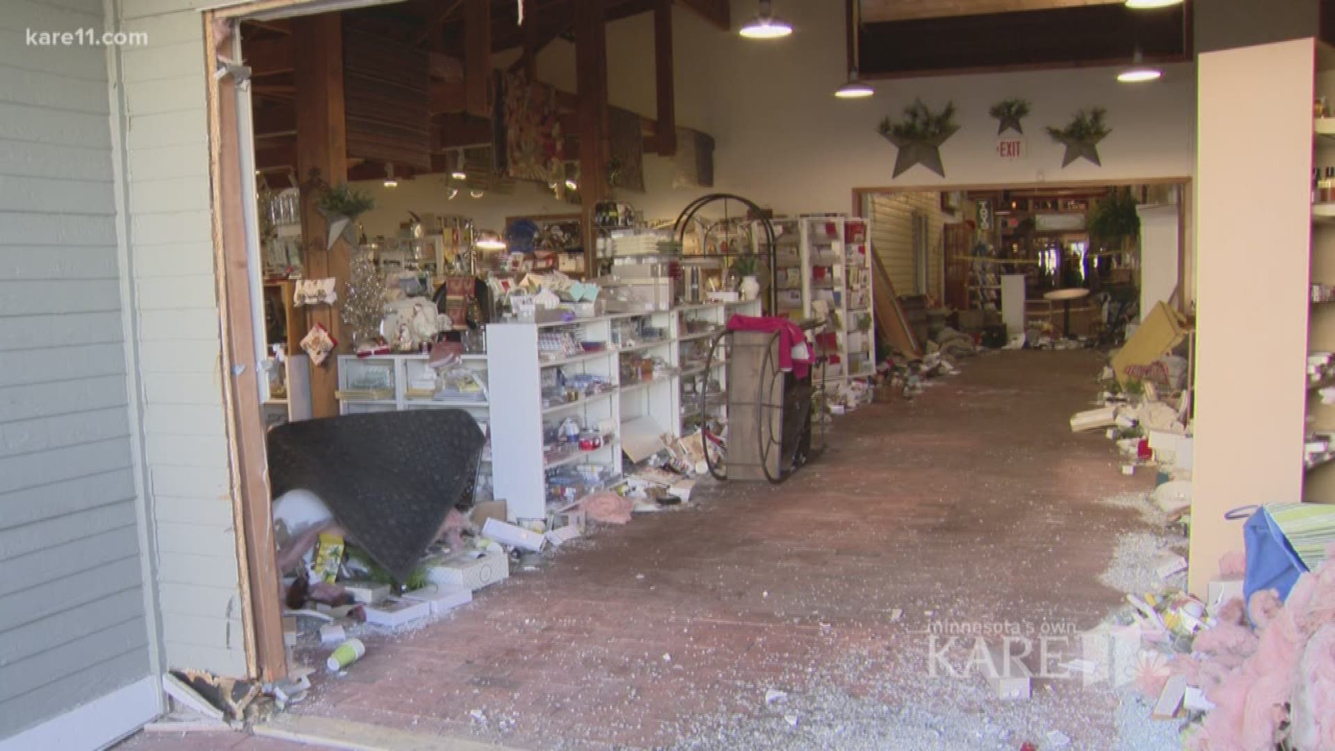 Car Slams Into Excelsior Business 2 Injured Kare11 Com