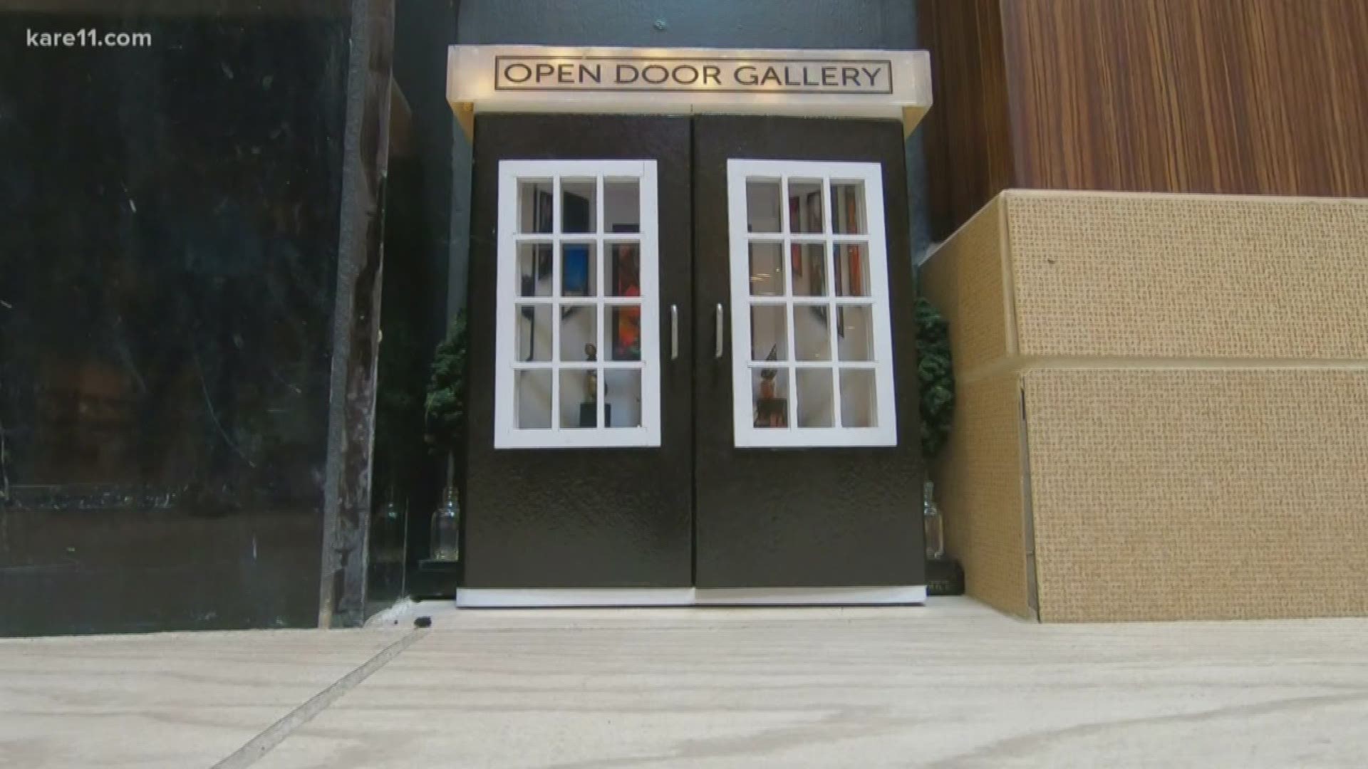 The contest encourages guests to locate 12 custom-made "tiny doors" and post their finds to social media to help Big Brothers Big Sisters Twin Cities.