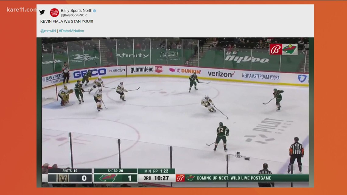 Wild force Game 7 in the series against the Knights