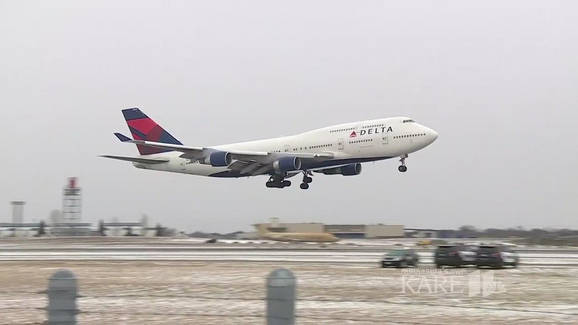 A low-level flyby was a highlight for many aboard the jumbo jet for its final flight.