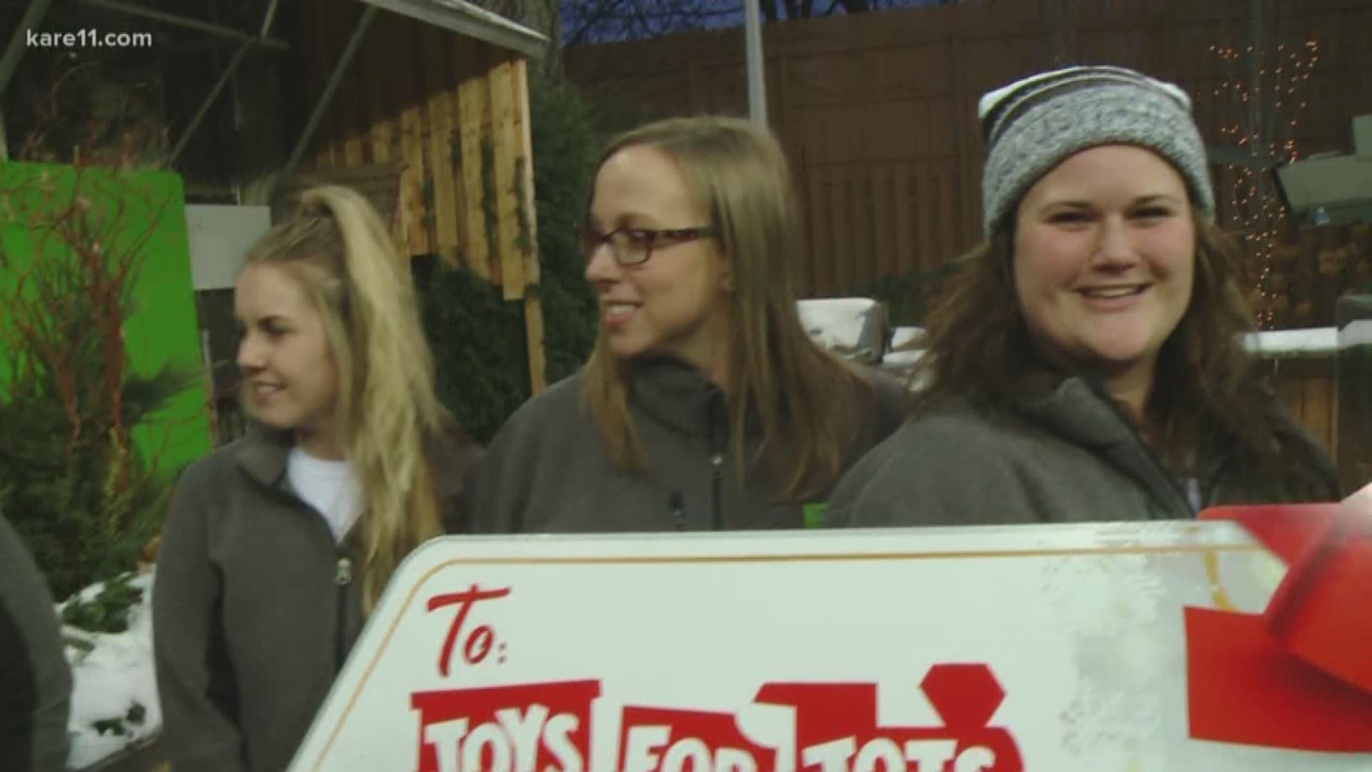 Toys for Tots segment for 4 p.m. on Wednesday, December 12, 2018.