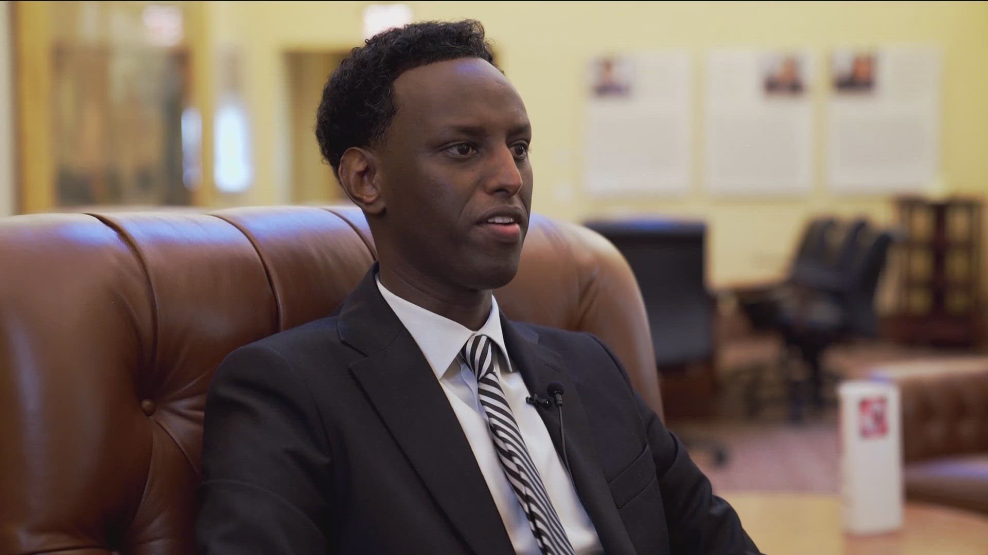 Hamse Warfa shared his life story with KARE 11 as he is the first Somali-American person to be appointed to the presidential committee.