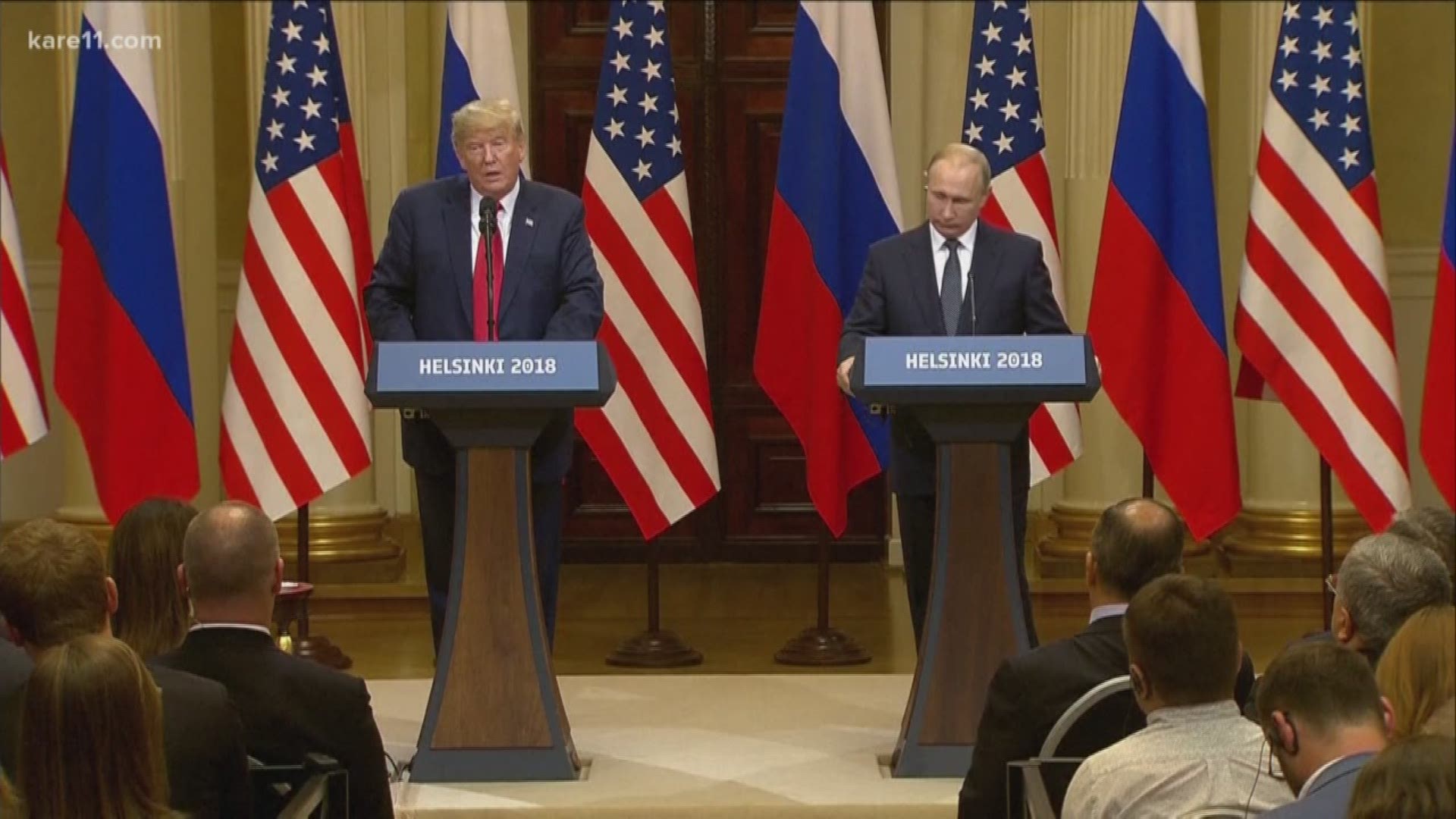 People all over the world are paying attention to the back-and-forth between Trump and Putin. KARE 11's Danny Spewak takes a closer look at that relationship, and what it means for U.S.-Russia relations.