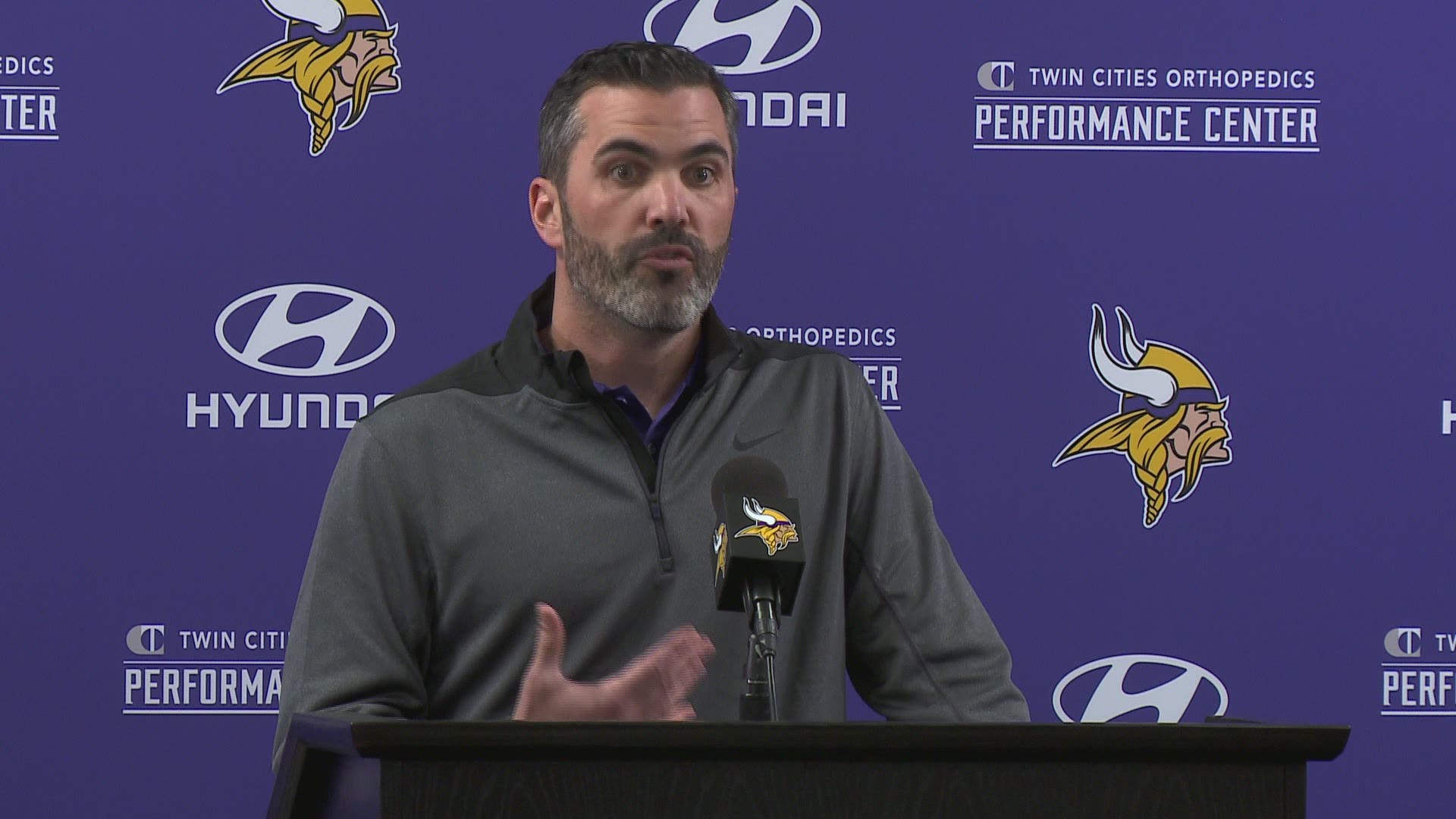 Stefanski explains the decision to bring in Gary Kubiak to help with the Vikings new offense. Hear how his new staff plans to attack defenses coming up next season.