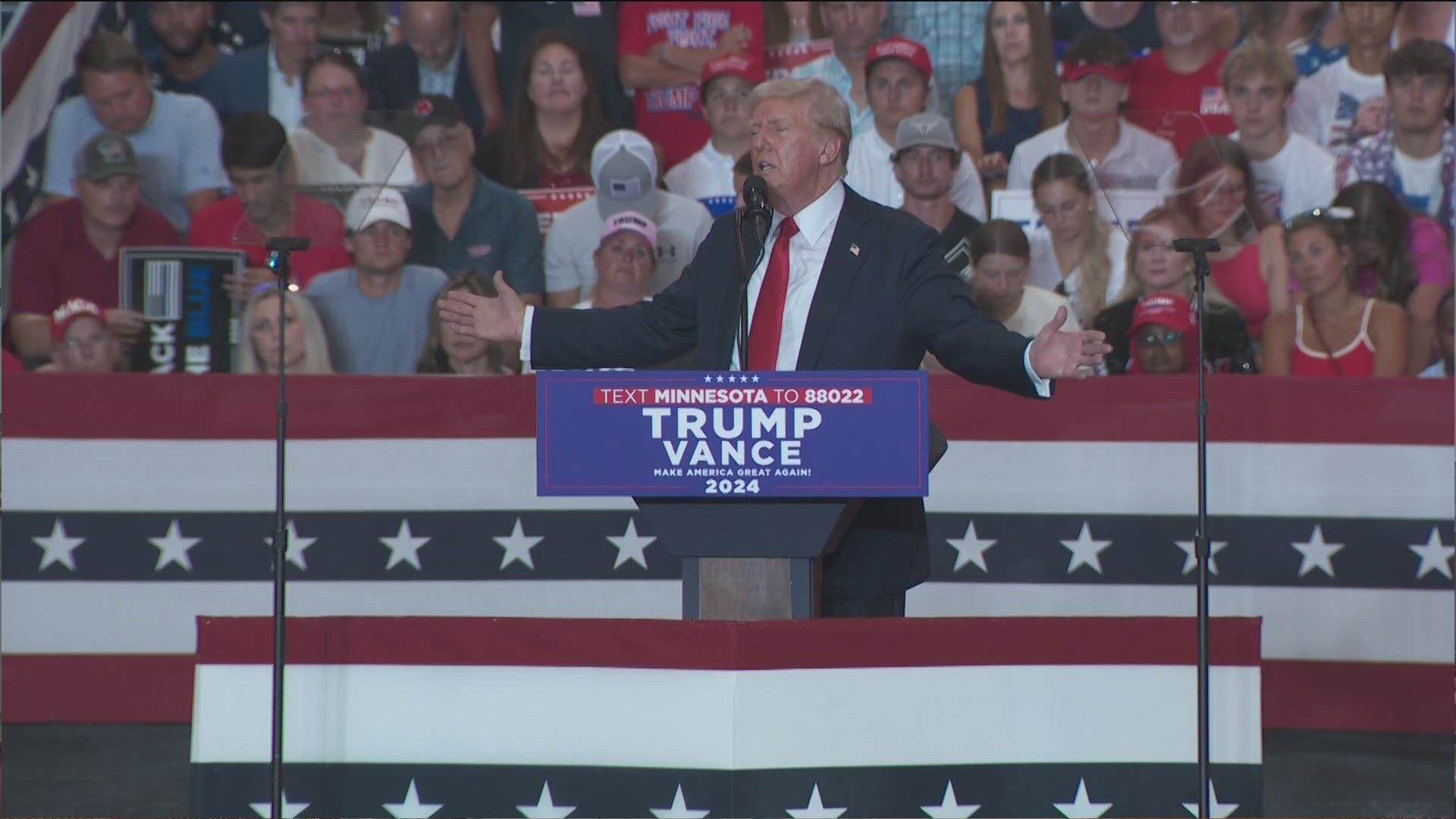 It'll be his first visit to Wisconsin since accepting the GOP nomination in Milwaukee last month.