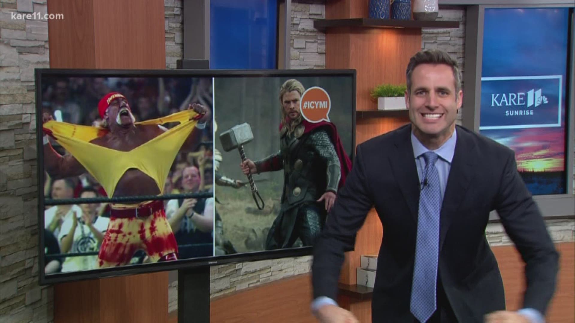 Did you know KARE 11's Kris Laudien is a big wrestling fan? He's pretty excited about the upcoming Hulk Hogan biopic.