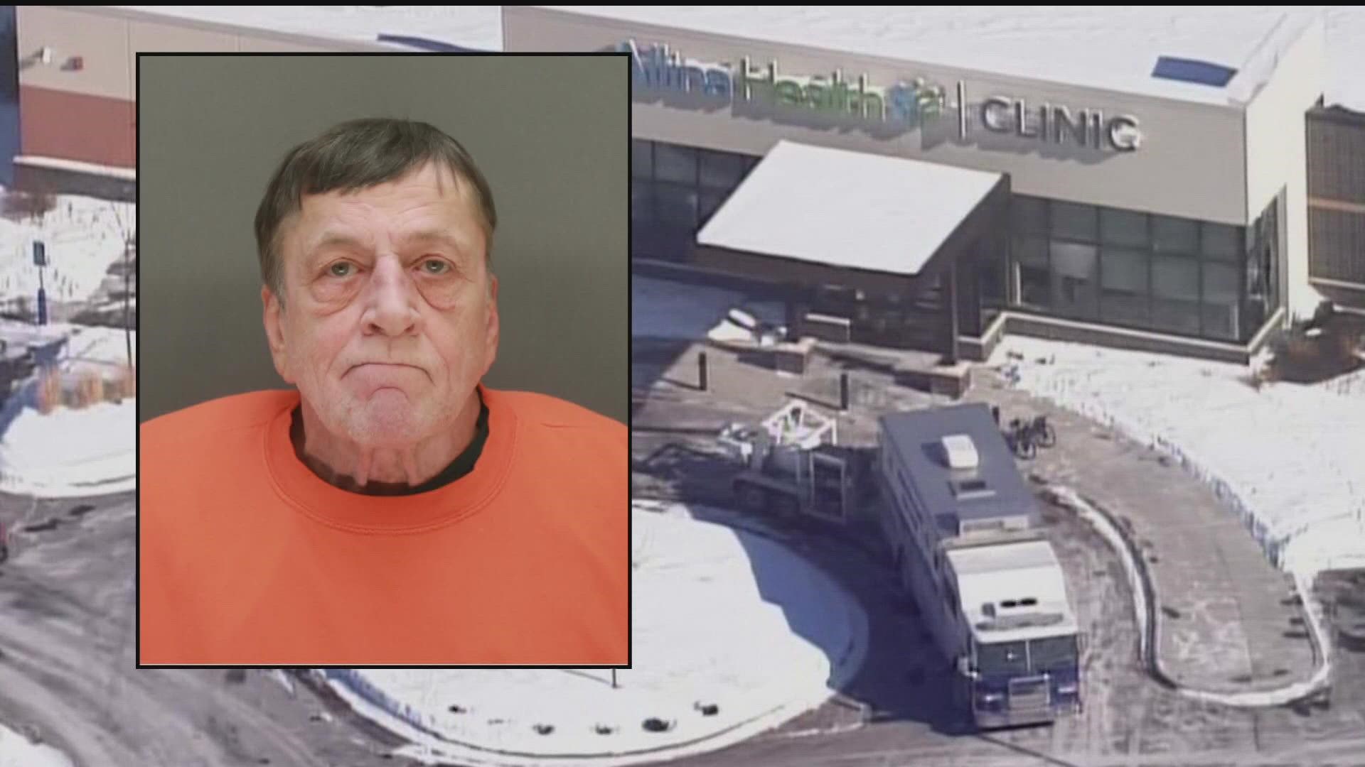 Gregory Ulrich faces a second-degree murder charge, attempted murder and other charges for the shooting at the Allina Clinic in Buffalo in 2021.