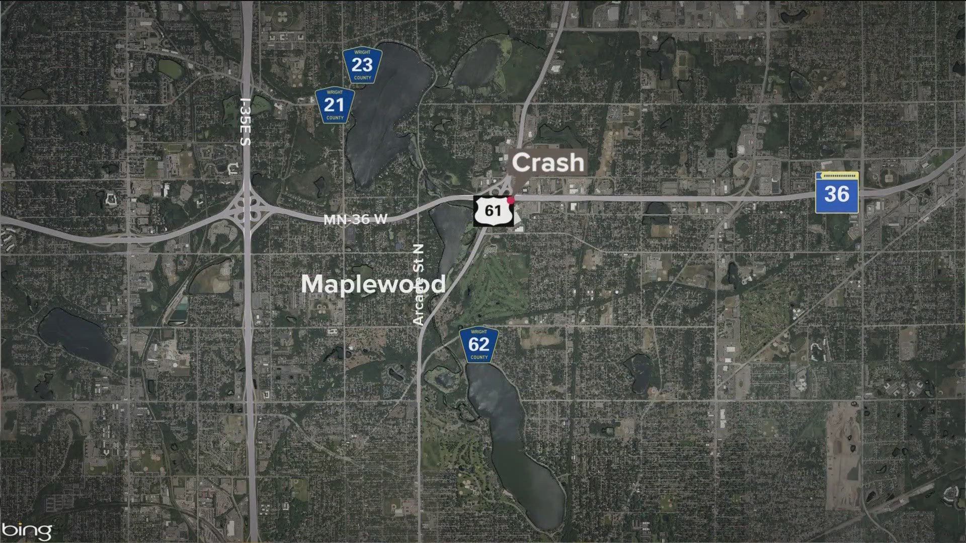A rollover crash in Maplewood claims the life of a 1-year-old boy after a vehicle lands upside down in a ditch.
