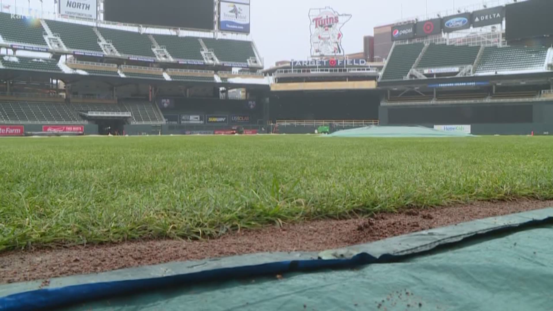 First the polar vortex in late January, followed by the snowiest February ever-with those cards dealt by mother nature I am sure Larry DeVito had to be the happiest man in the Twin Cities when he took the tarp off and found the grass to be in great shape at Target Field.