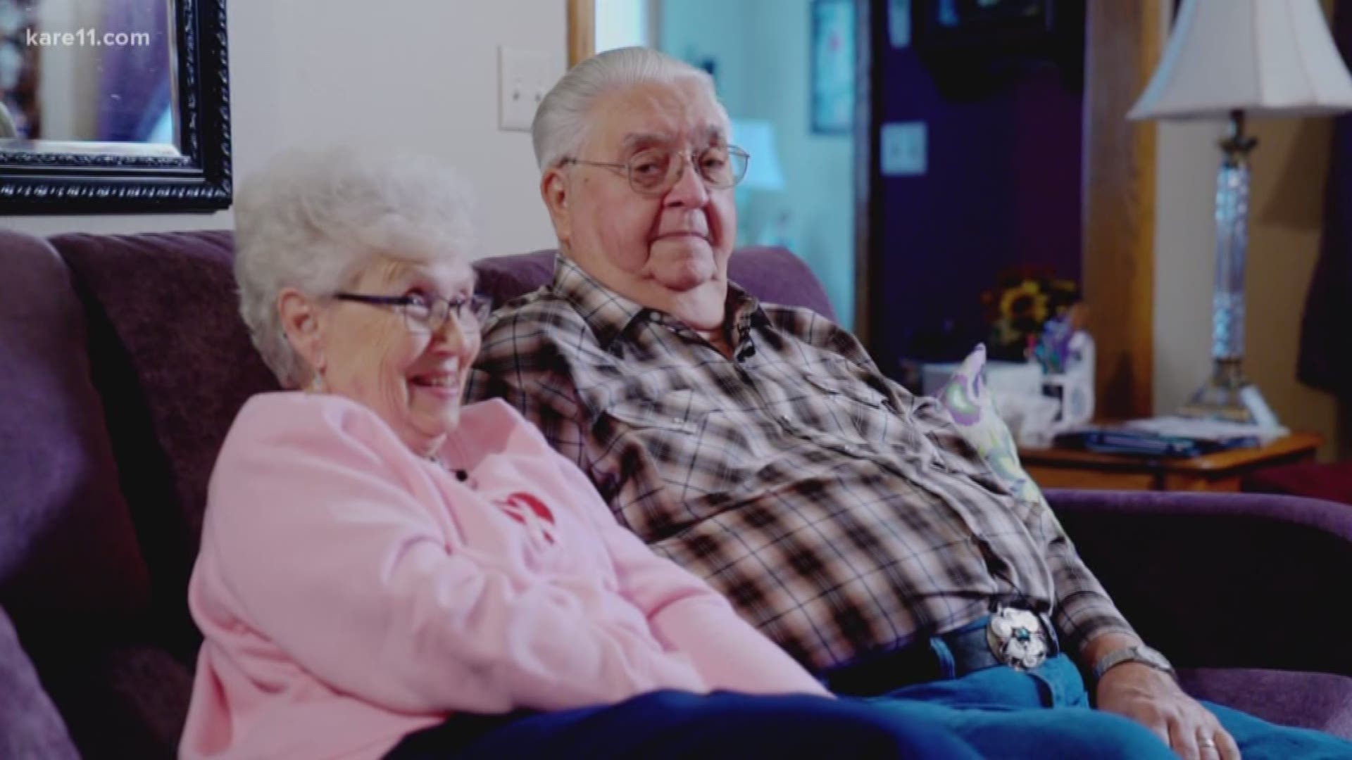 More than six decades after calling off her engagement, a Minnesota great-grandmother has wed the boyfriend she once rebuffed.