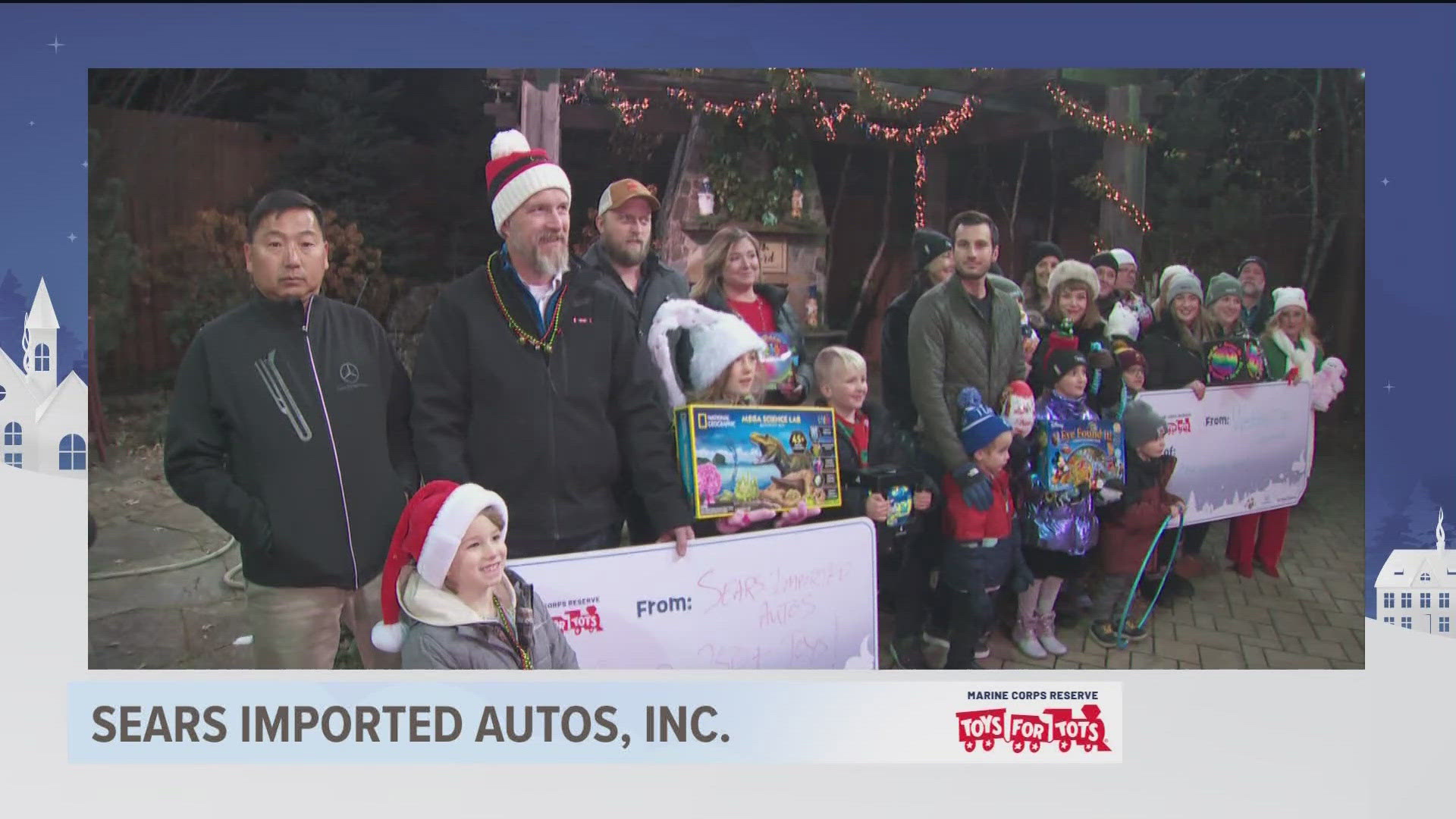 If you'd like to help the Marines reach their goal, you can drop off a new, unwrapped toy at the KARE 11 studio in Golden Valley now through Dec. 18.