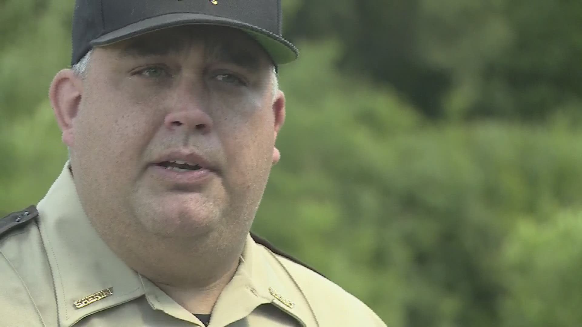 Hennepin County Sheriff David Hutchinson was both emotional and heartfelt as he detailed the recovery of a small child's body from the Mississippi River.